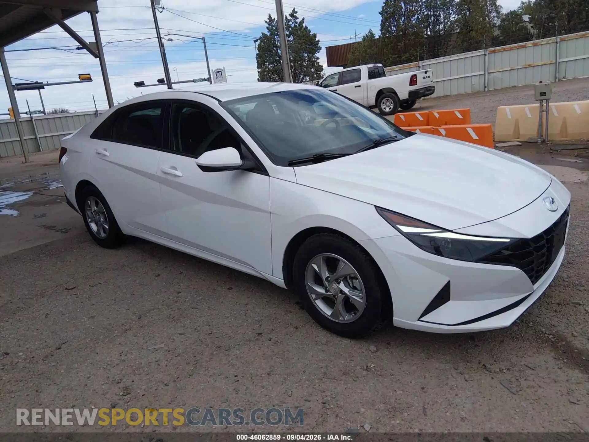 1 Photograph of a damaged car 5NPLL4AG7MH049227 HYUNDAI ELANTRA 2021