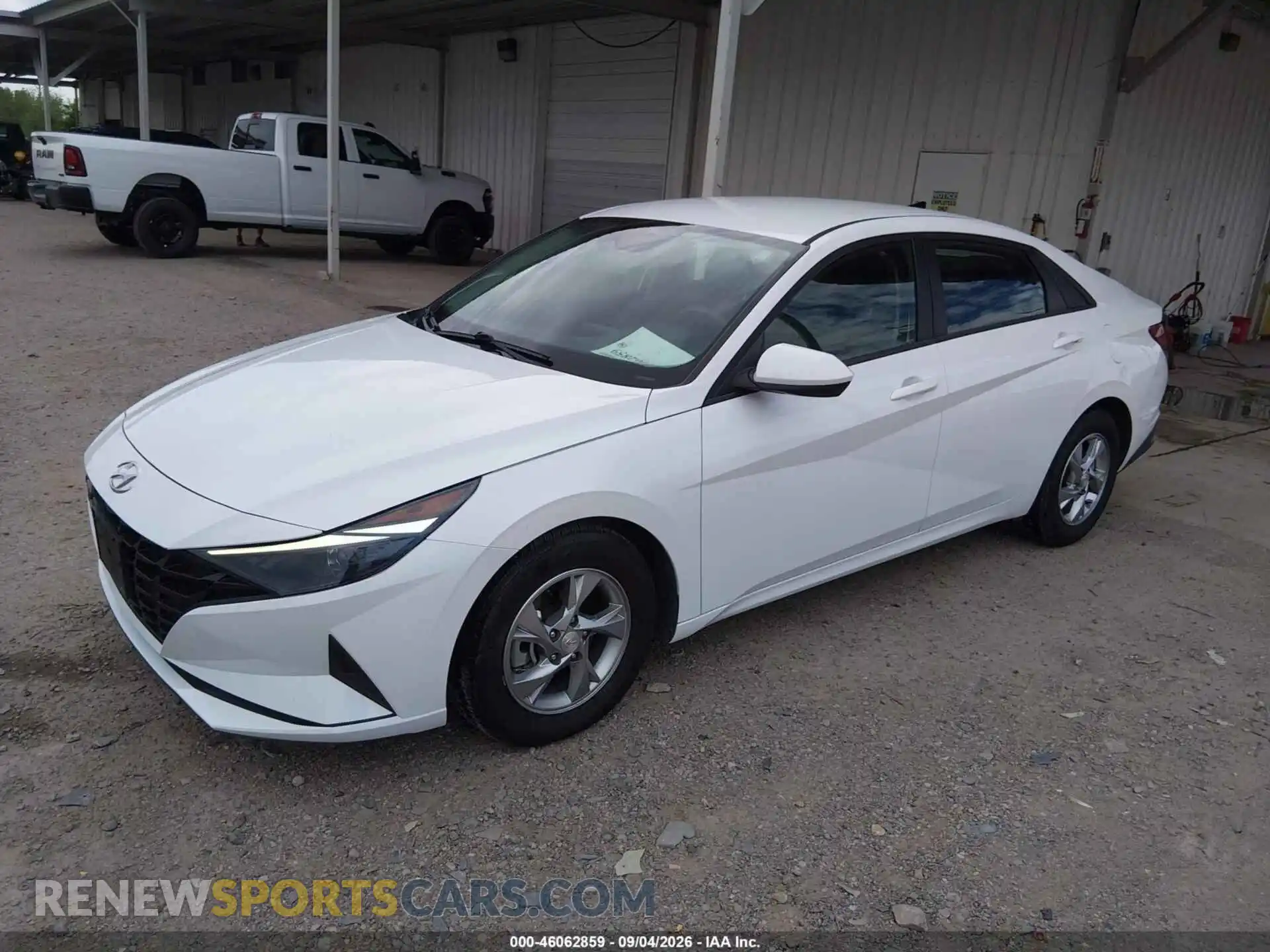 2 Photograph of a damaged car 5NPLL4AG7MH049227 HYUNDAI ELANTRA 2021