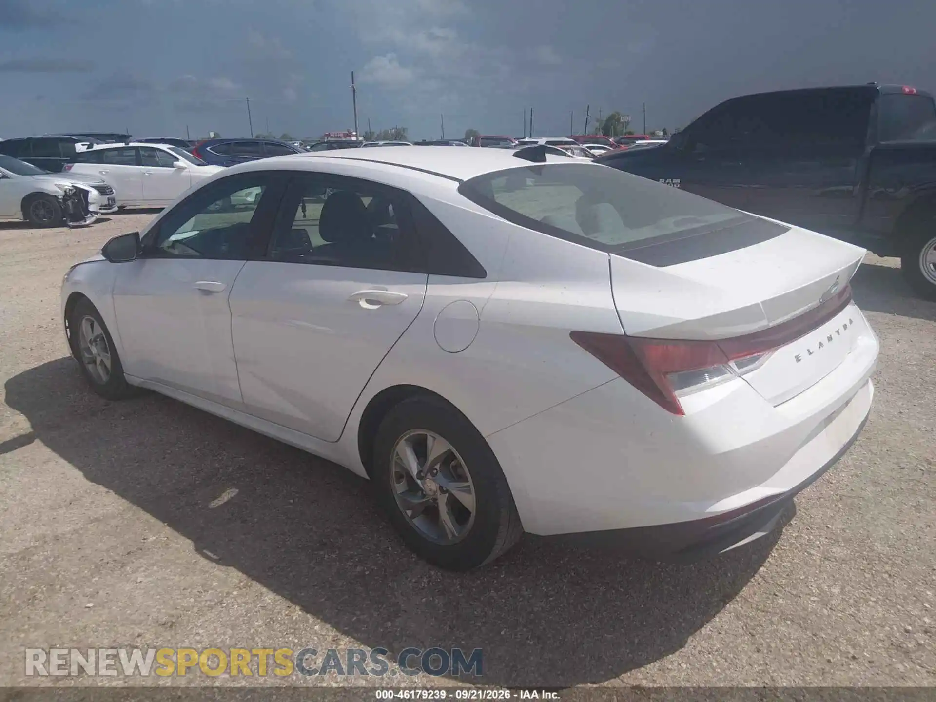 3 Photograph of a damaged car 5NPLL4AG7MH049339 HYUNDAI ELANTRA 2021