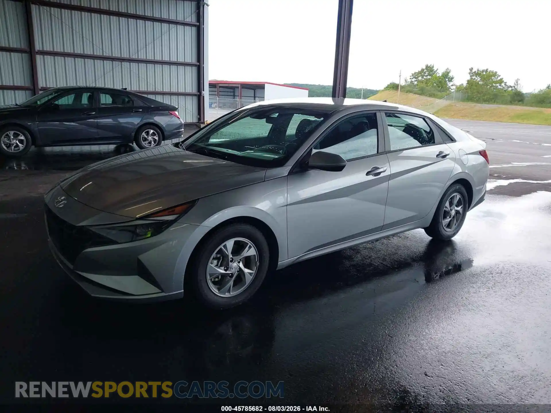 2 Photograph of a damaged car 5NPLL4AG7MH049387 HYUNDAI ELANTRA 2021