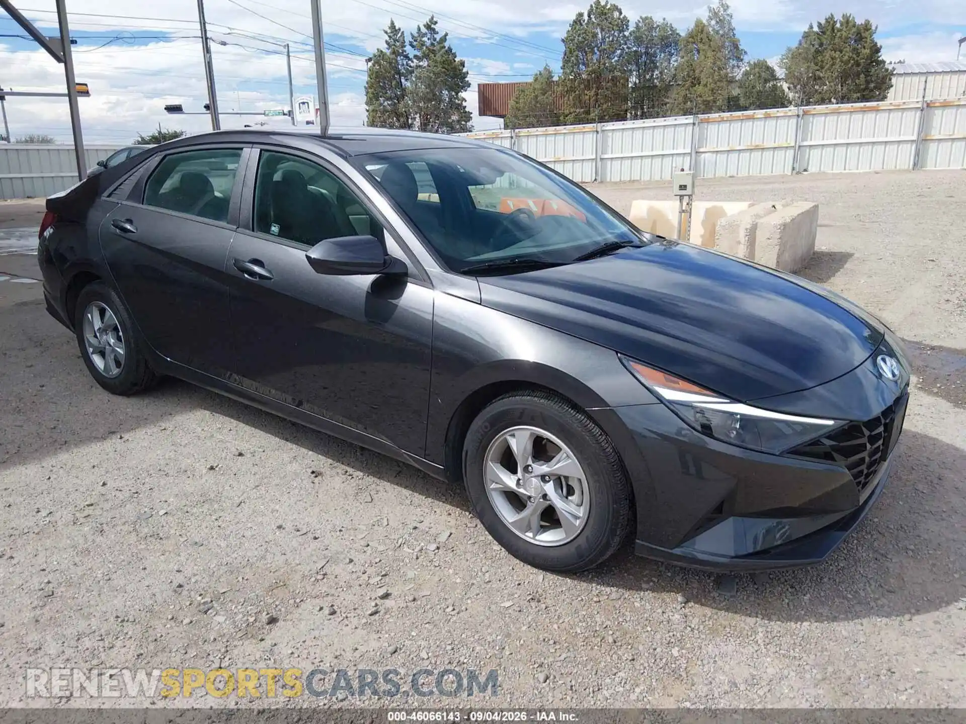 1 Photograph of a damaged car 5NPLL4AG7MH050992 HYUNDAI ELANTRA 2021