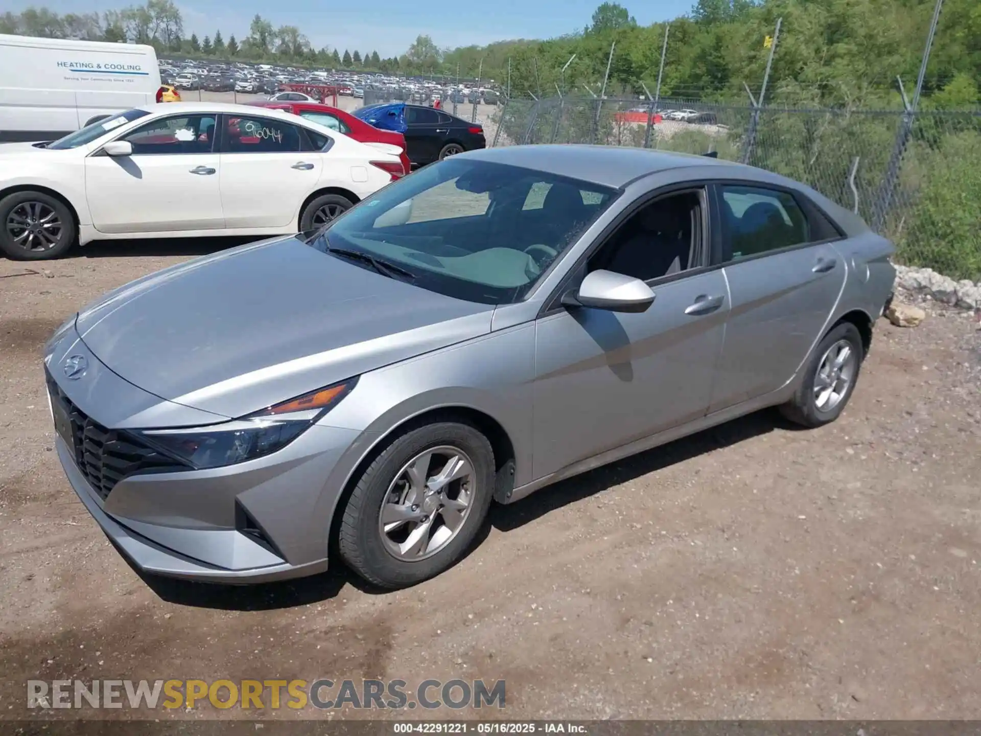 2 Photograph of a damaged car 5NPLL4AG8MH015541 HYUNDAI ELANTRA 2021