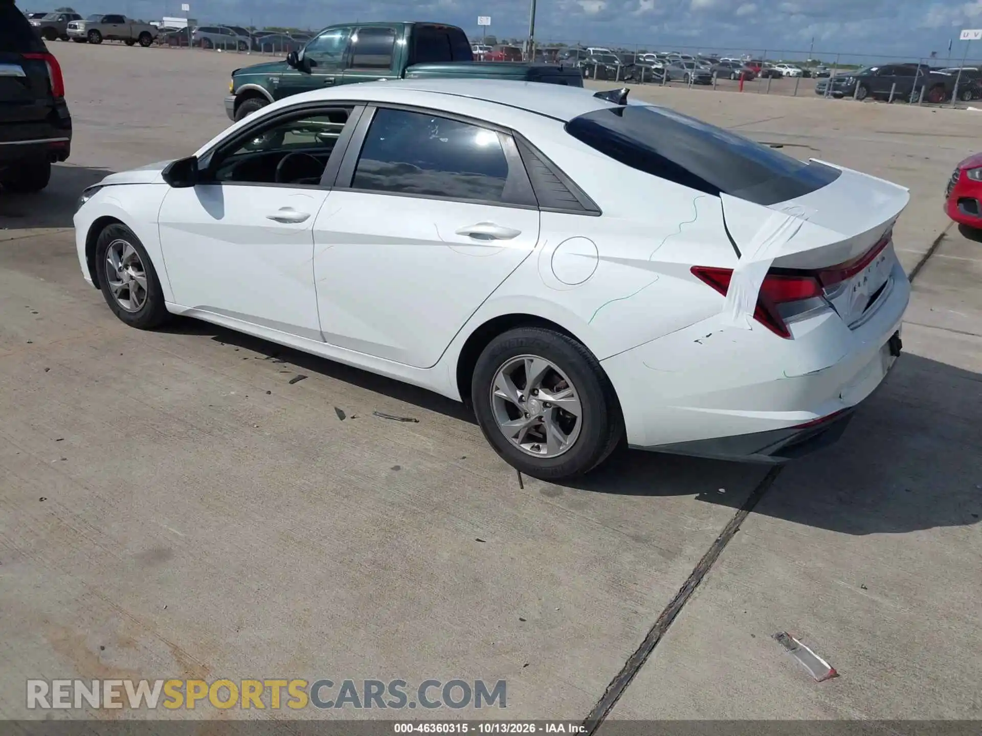 3 Фотография поврежденного автомобиля 5NPLL4AG8MH034302 HYUNDAI ELANTRA 2021