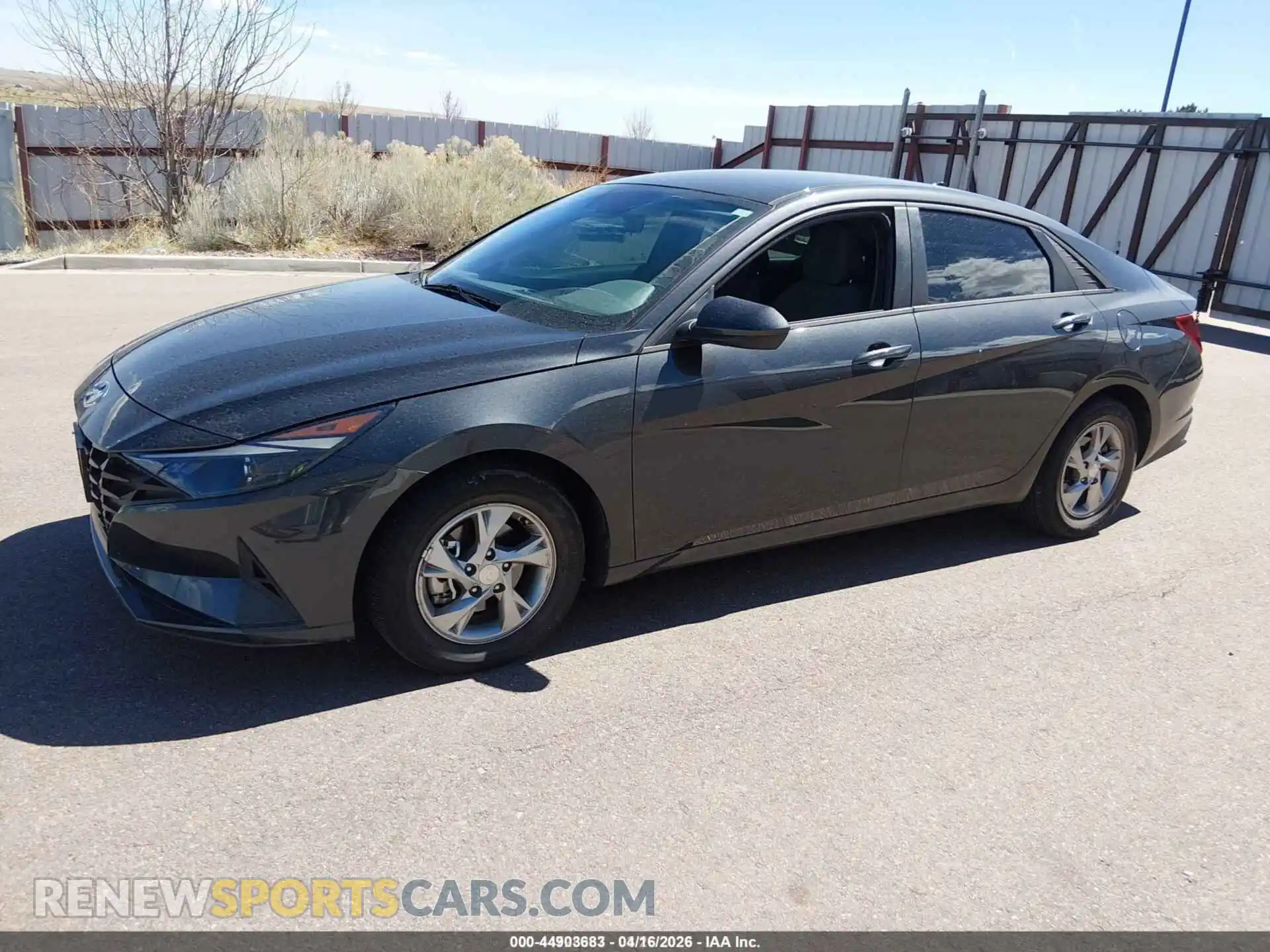 2 Photograph of a damaged car 5NPLL4AG8MH042173 HYUNDAI ELANTRA 2021