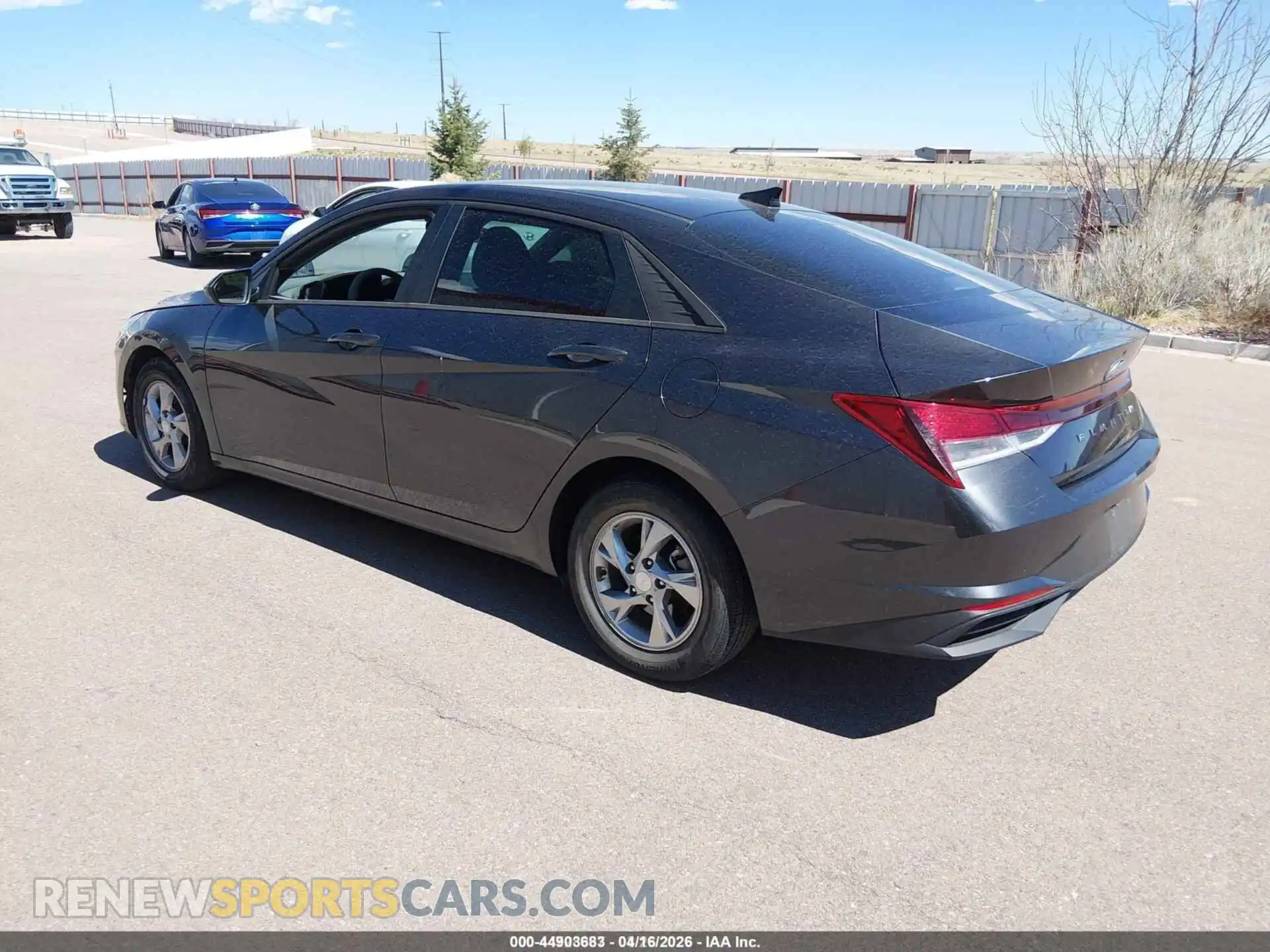 3 Photograph of a damaged car 5NPLL4AG8MH042173 HYUNDAI ELANTRA 2021