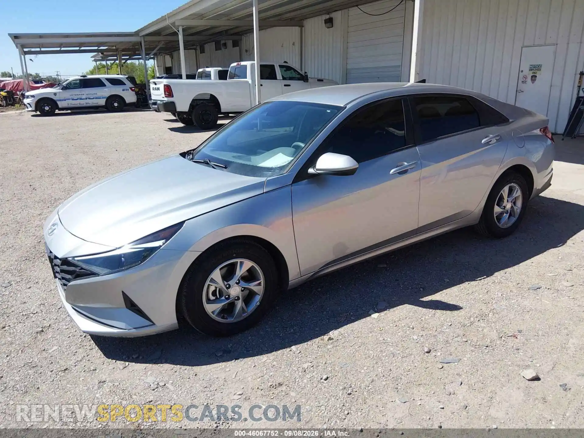 2 Photograph of a damaged car 5NPLL4AG8MH042903 HYUNDAI ELANTRA 2021