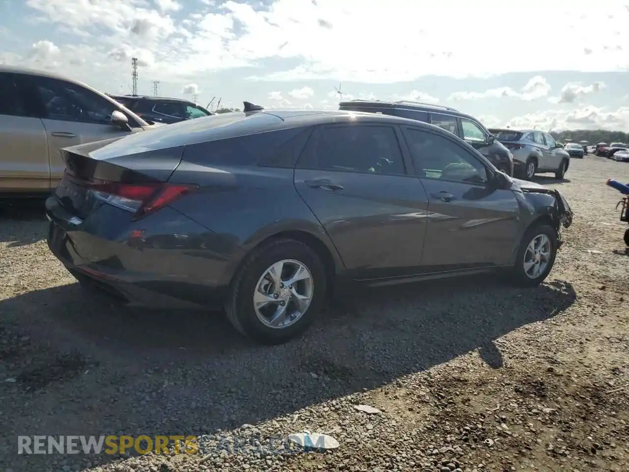 3 Photograph of a damaged car 5NPLL4AG8MH043694 HYUNDAI ELANTRA 2021