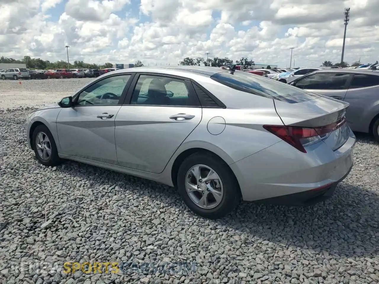 2 Photograph of a damaged car 5NPLL4AG8MH047177 HYUNDAI ELANTRA 2021