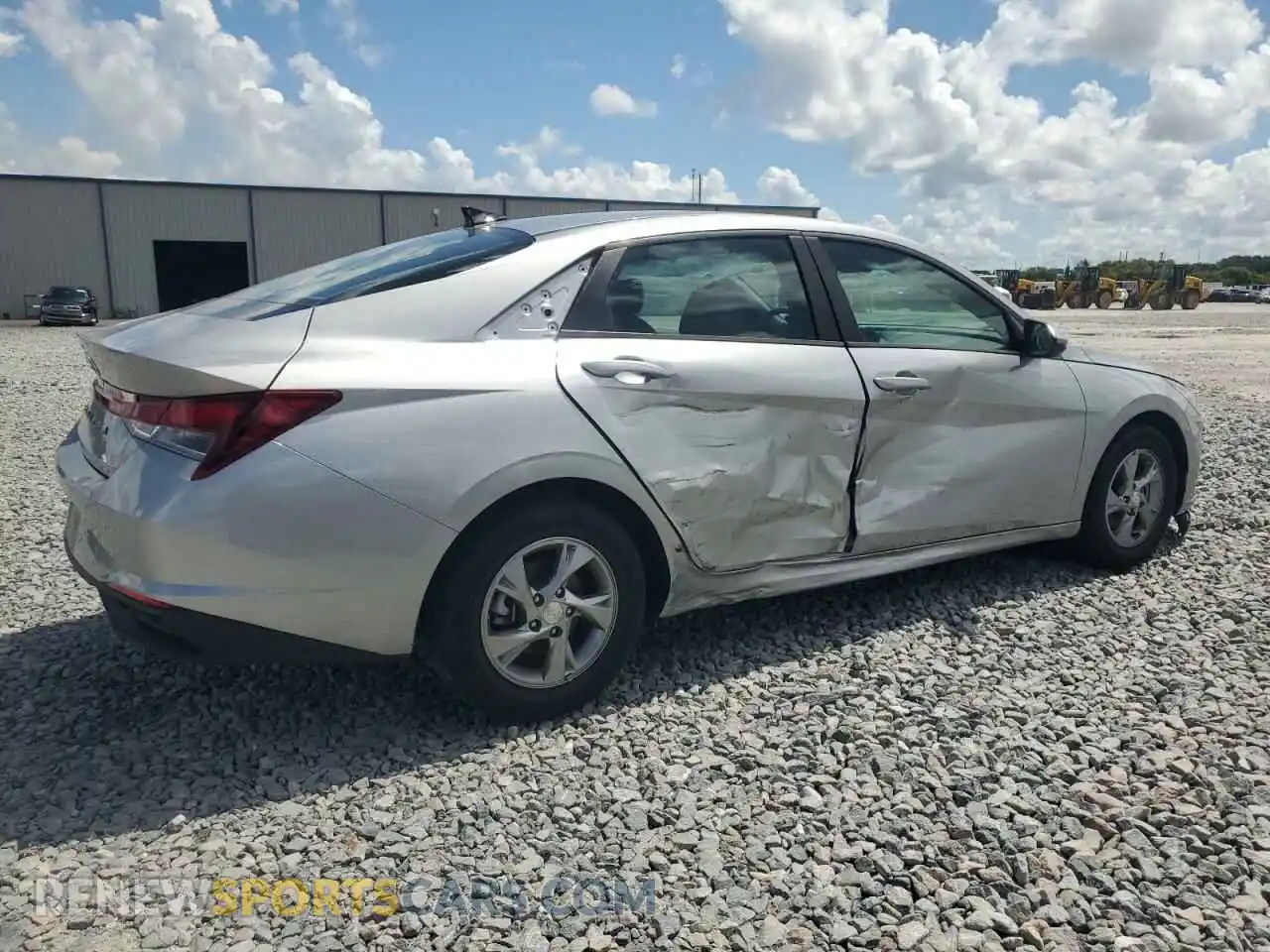3 Photograph of a damaged car 5NPLL4AG8MH047177 HYUNDAI ELANTRA 2021