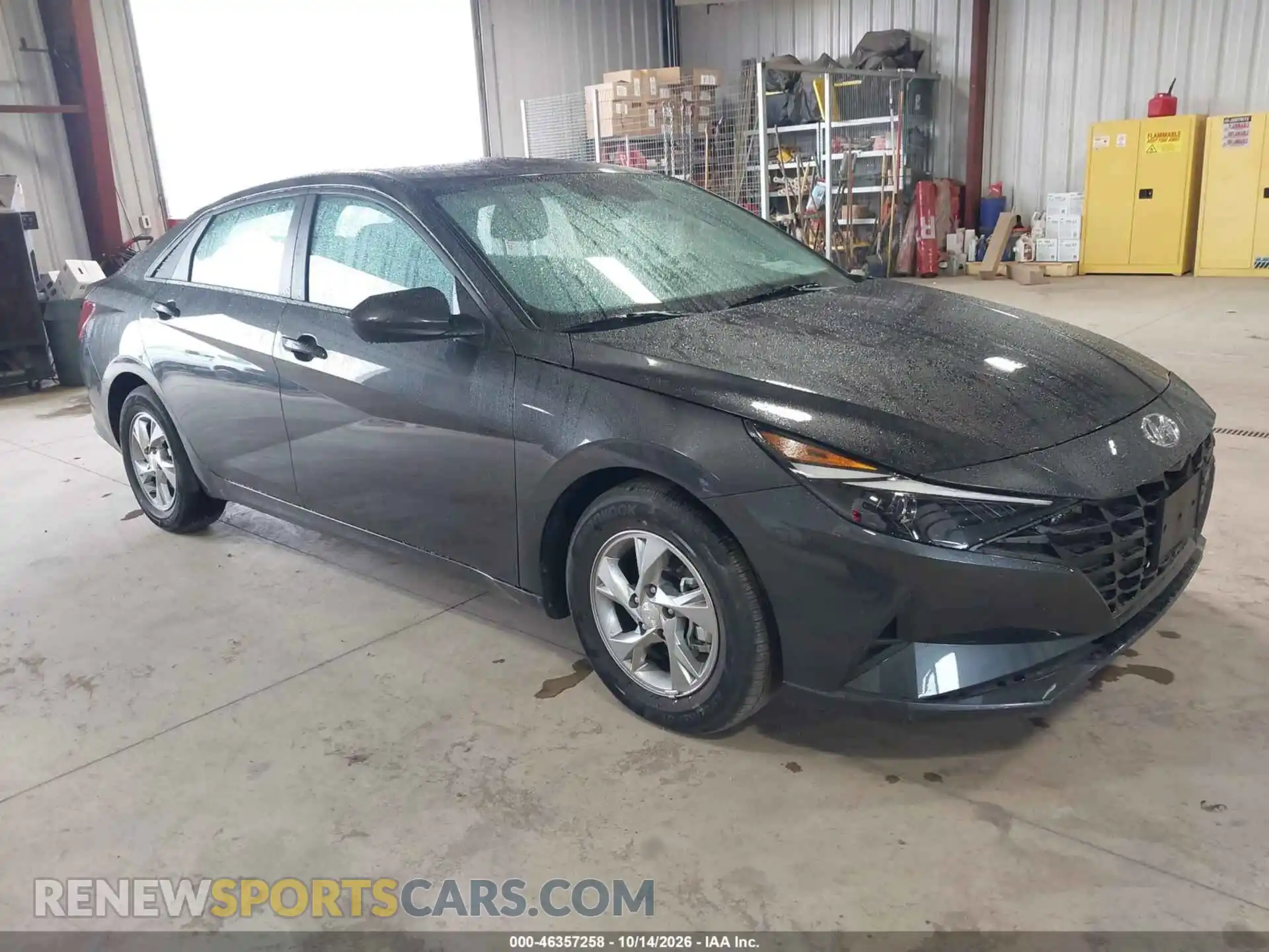 1 Photograph of a damaged car 5NPLL4AG8MH049253 HYUNDAI ELANTRA 2021