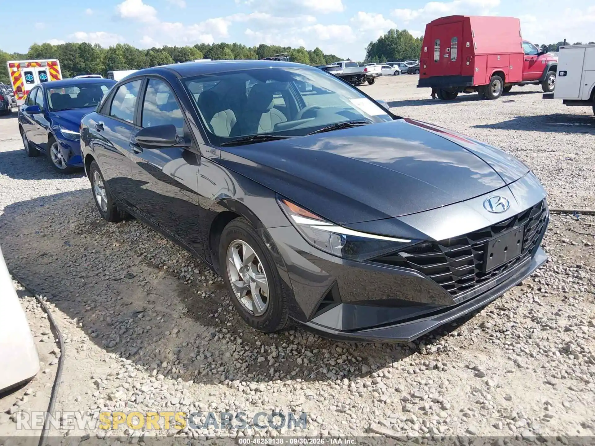 1 fotografías del automóvil dañado 5NPLL4AG8MH049916 HYUNDAI ELANTRA 2021