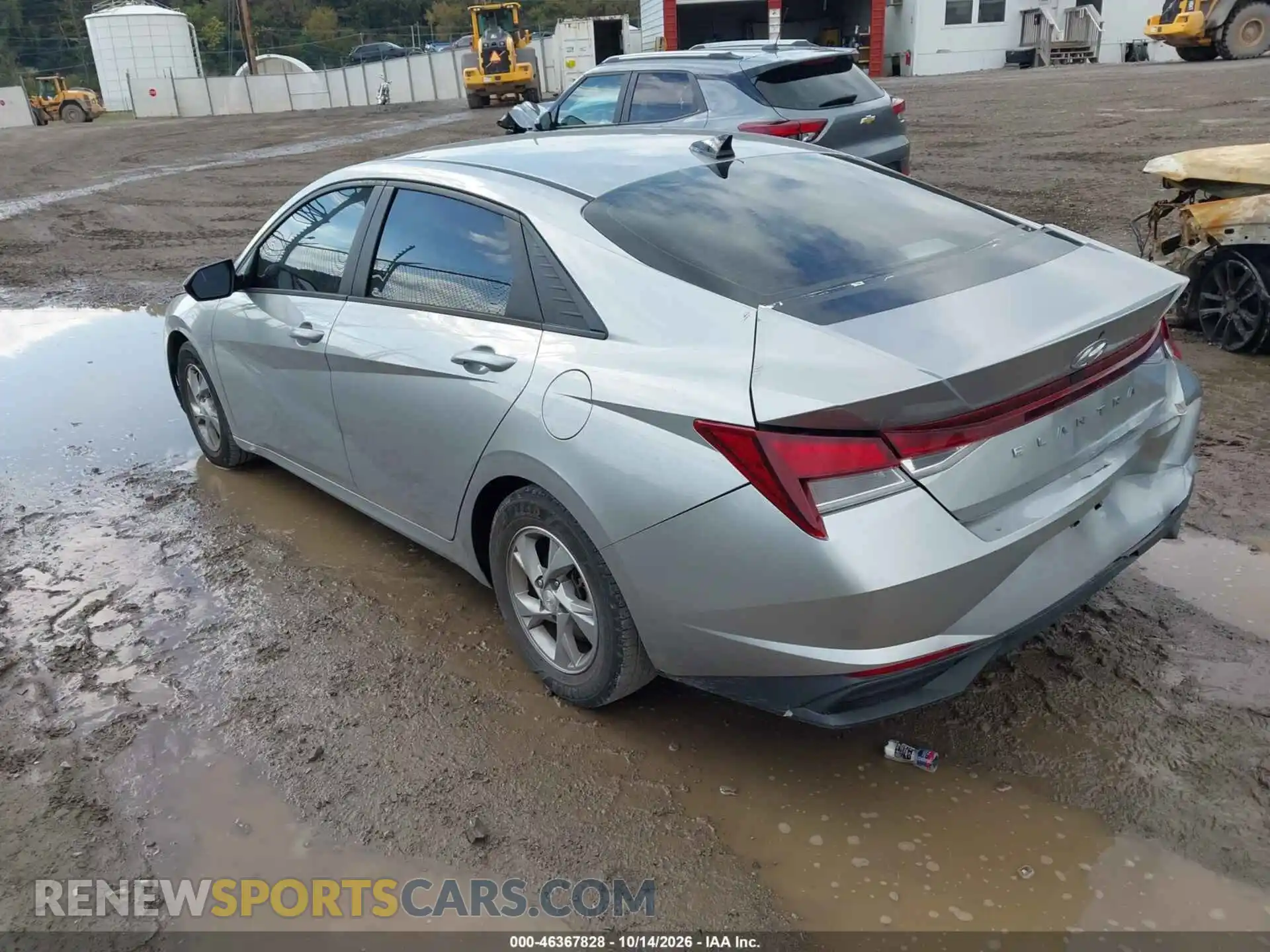 3 Photograph of a damaged car 5NPLL4AG9MH012504 HYUNDAI ELANTRA 2021