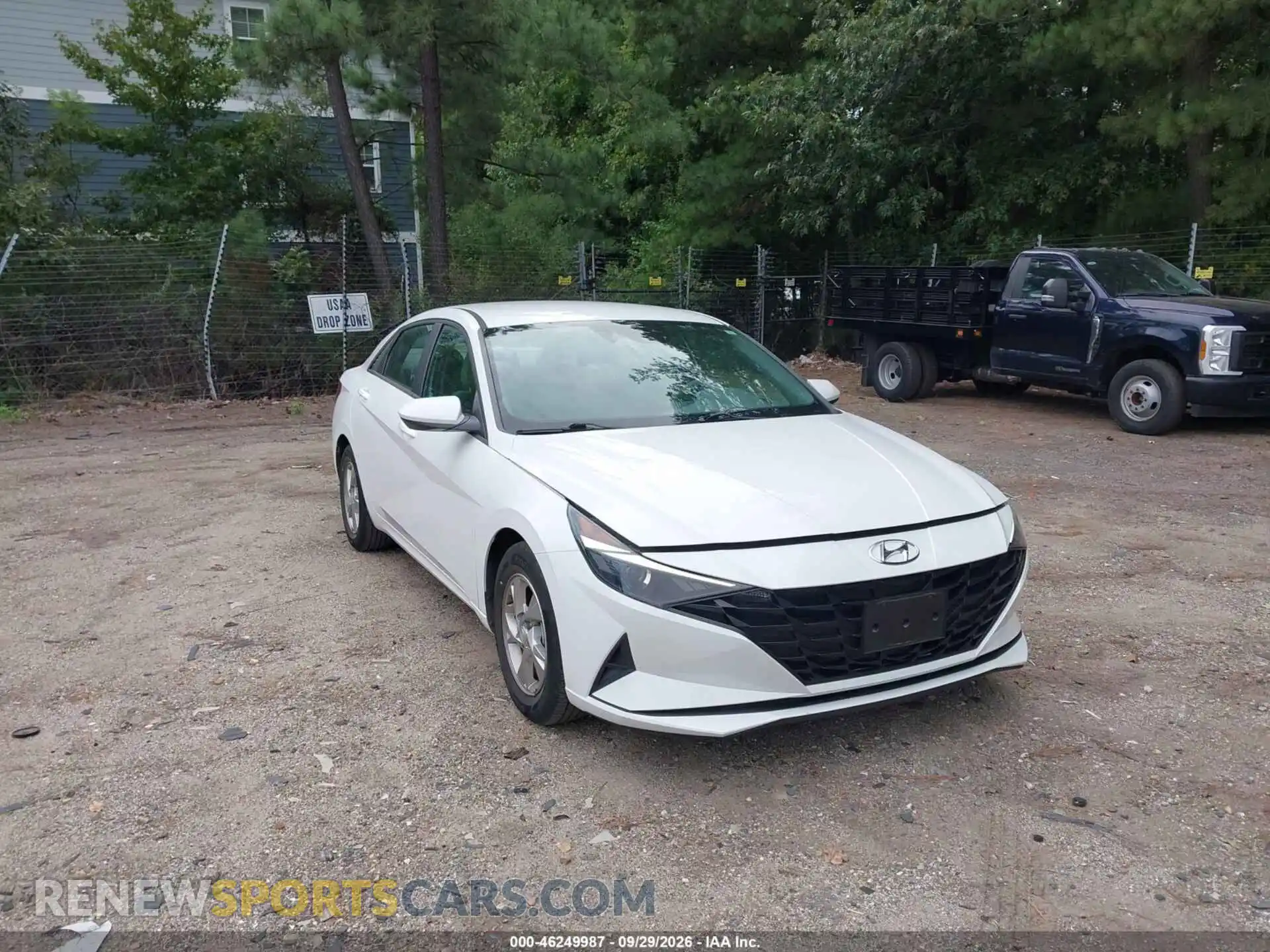 1 Photograph of a damaged car 5NPLL4AG9MH045924 HYUNDAI ELANTRA 2021