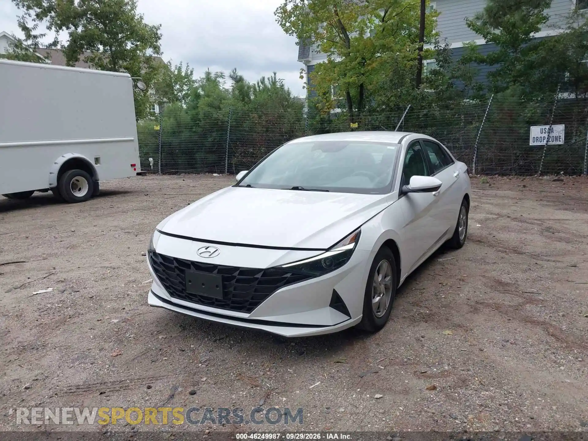 2 Photograph of a damaged car 5NPLL4AG9MH045924 HYUNDAI ELANTRA 2021