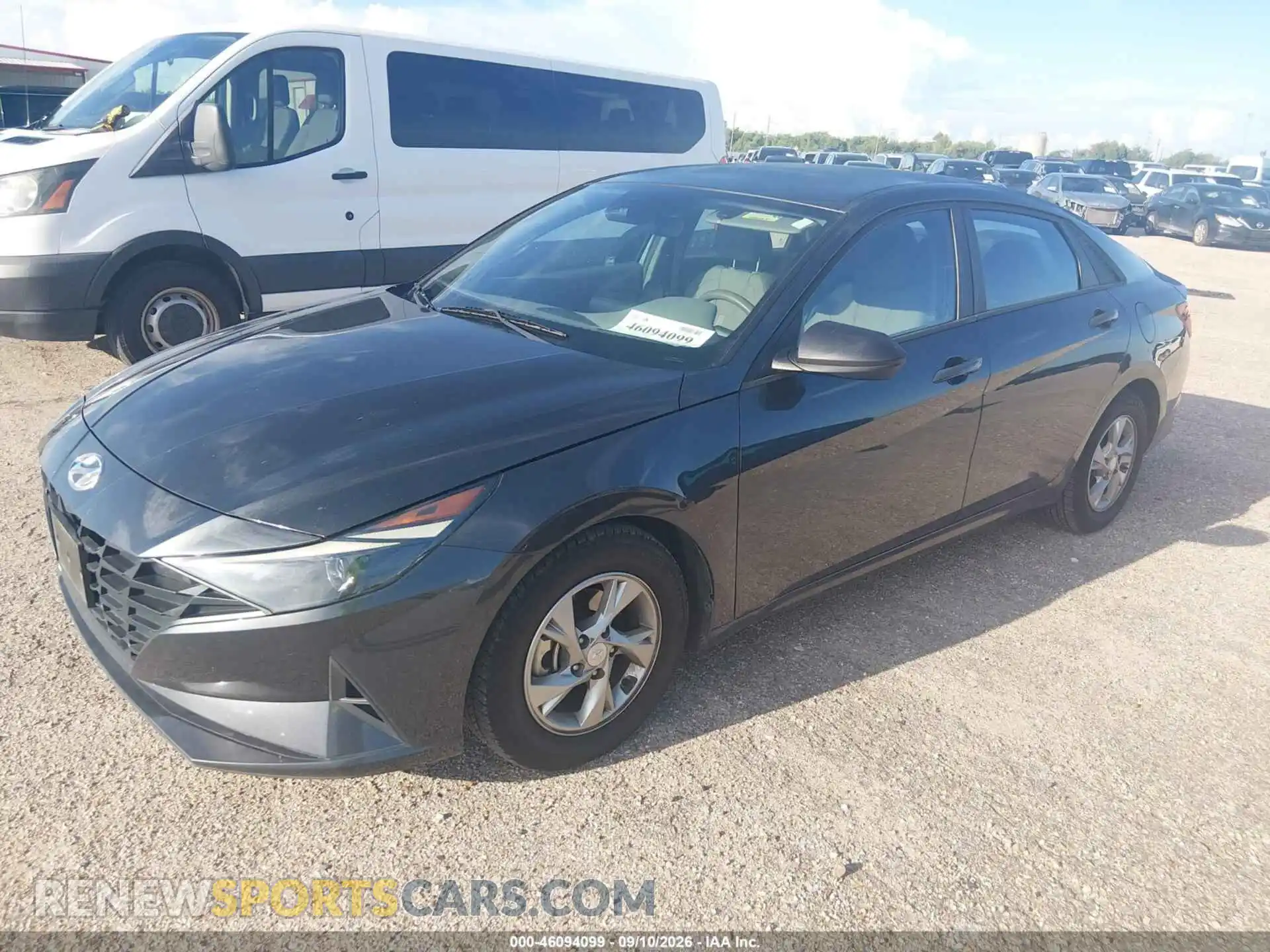 2 Photograph of a damaged car 5NPLL4AG9MH047849 HYUNDAI ELANTRA 2021