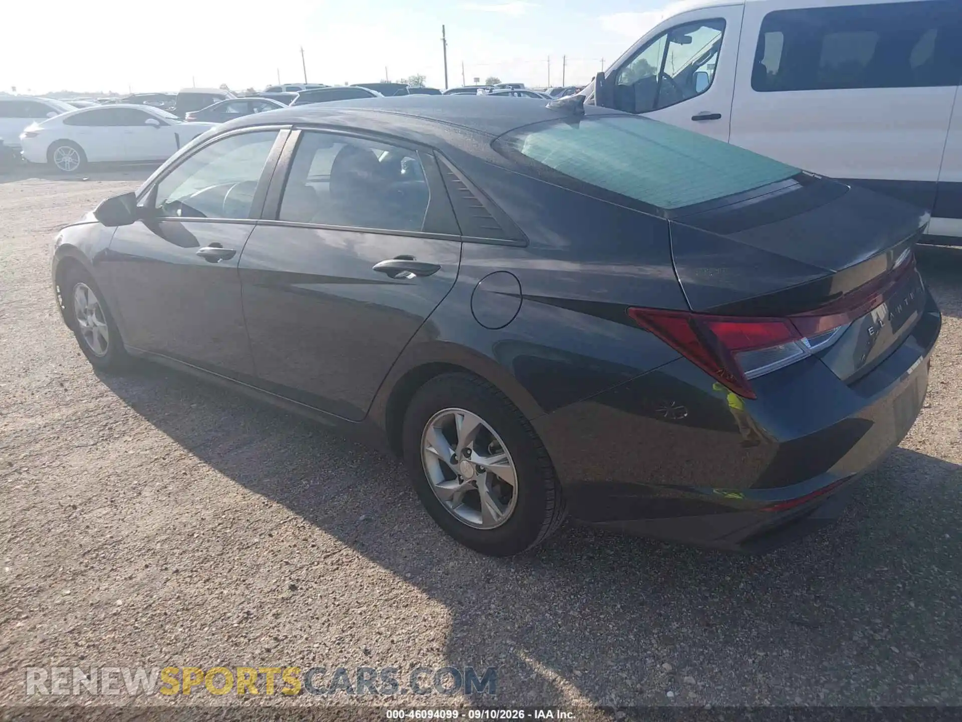 3 Photograph of a damaged car 5NPLL4AG9MH047849 HYUNDAI ELANTRA 2021