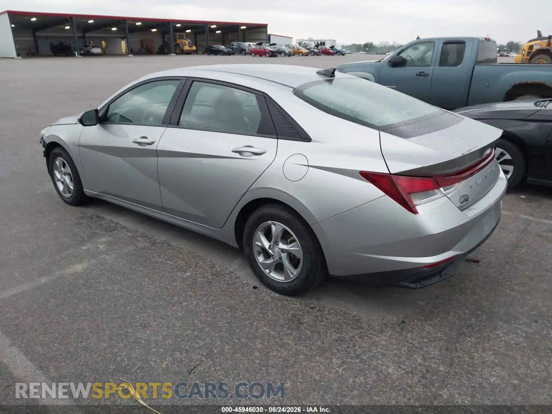 3 Photograph of a damaged car 5NPLL4AG9MH049682 HYUNDAI ELANTRA 2021