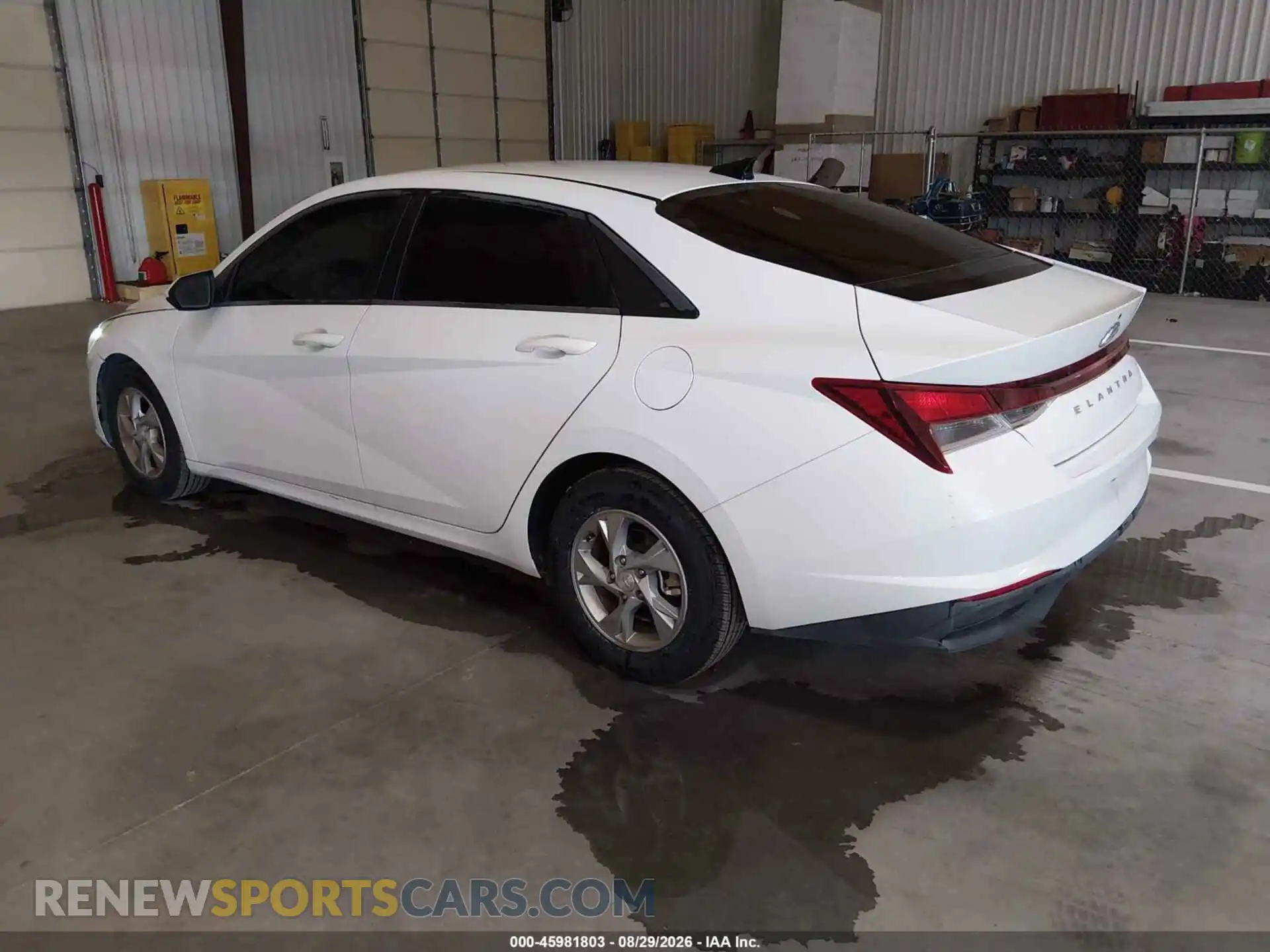 3 Photograph of a damaged car 5NPLL4AG9MH049827 HYUNDAI ELANTRA 2021