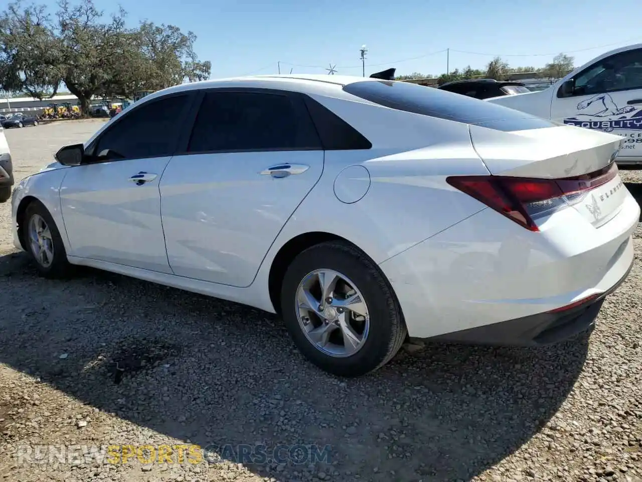 2 Photograph of a damaged car 5NPLL4AGXMH033197 HYUNDAI ELANTRA 2021