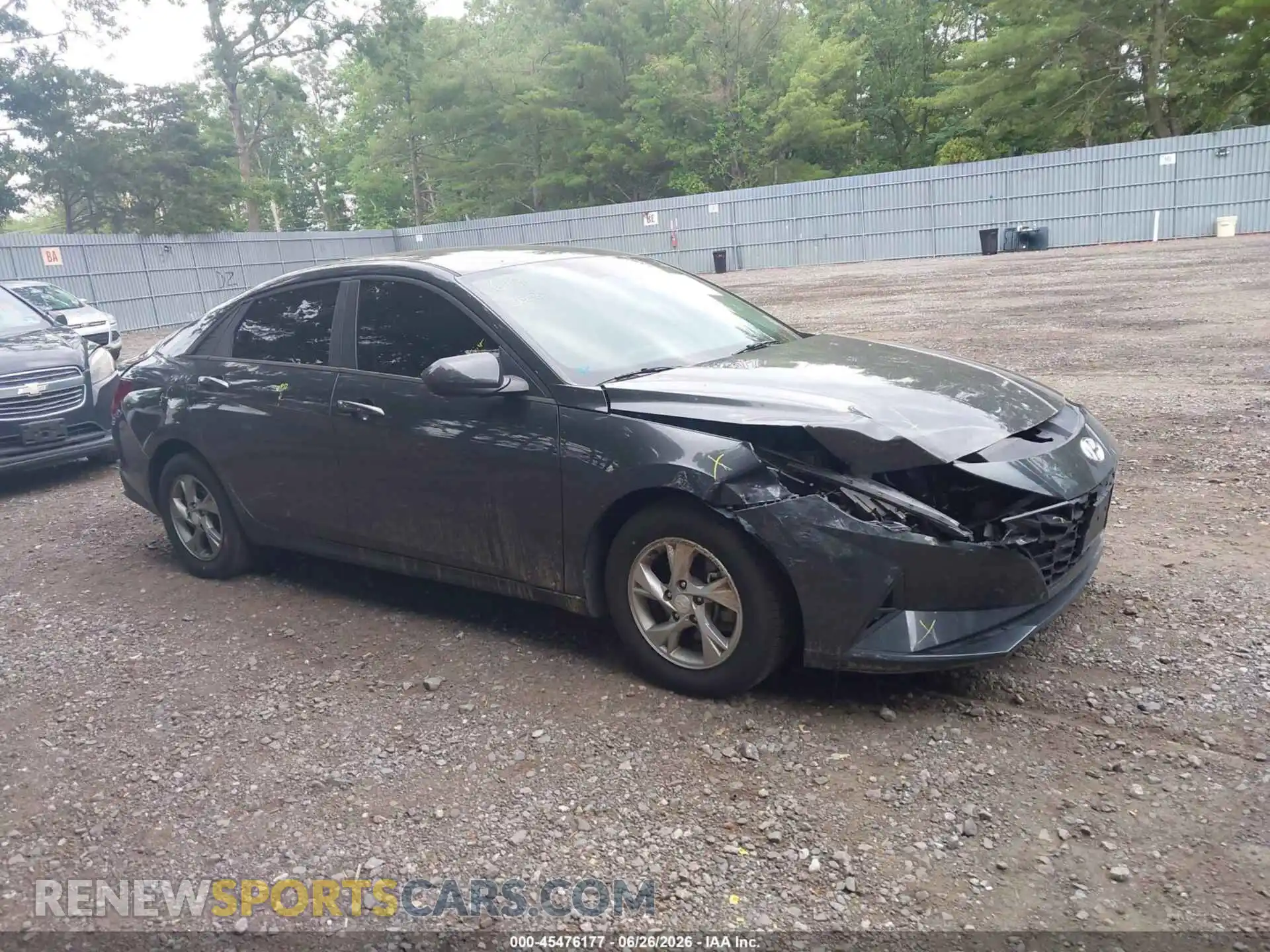 1 Фотография поврежденного автомобиля 5NPLL4AGXMH036620 HYUNDAI ELANTRA 2021