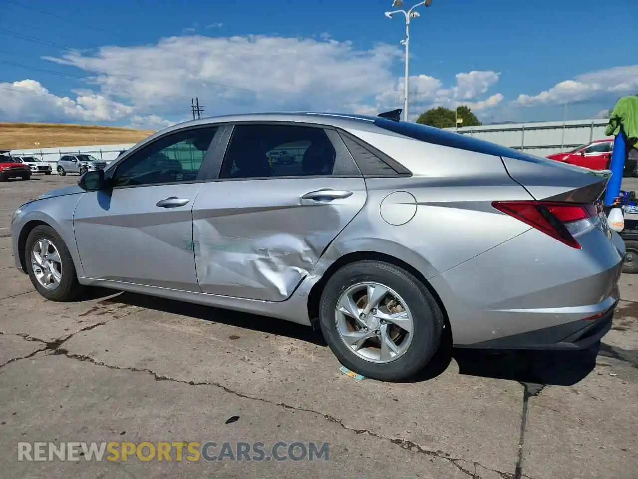 2 Photograph of a damaged car 5NPLL4AGXMH041879 HYUNDAI ELANTRA 2021