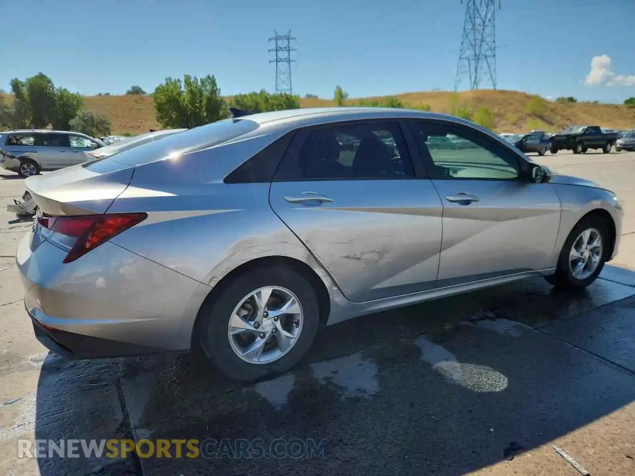 3 Photograph of a damaged car 5NPLL4AGXMH041879 HYUNDAI ELANTRA 2021