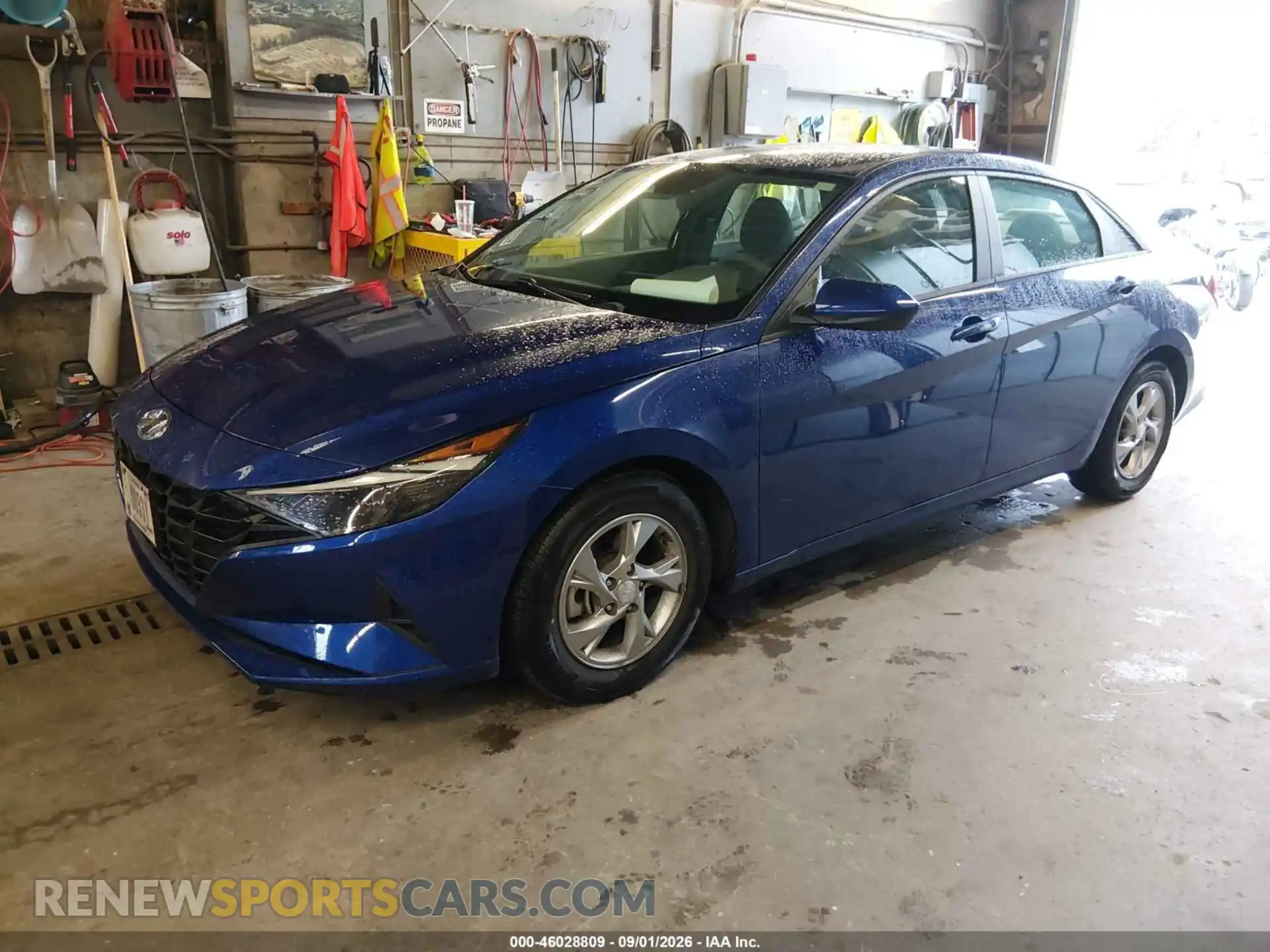 2 Photograph of a damaged car 5NPLL4AGXMH046354 HYUNDAI ELANTRA 2021