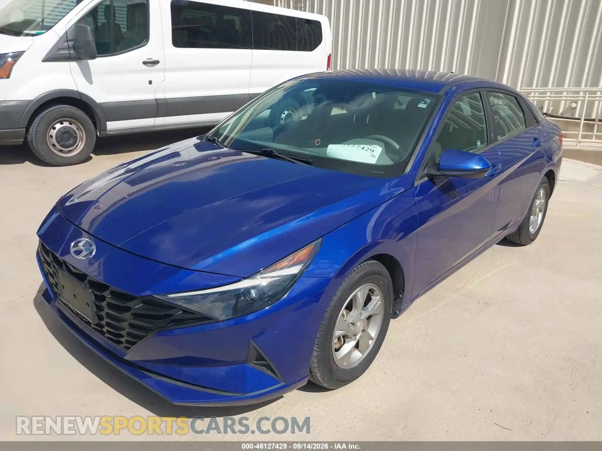 2 Фотография поврежденного автомобиля 5NPLL4AGXMH047052 HYUNDAI ELANTRA 2021
