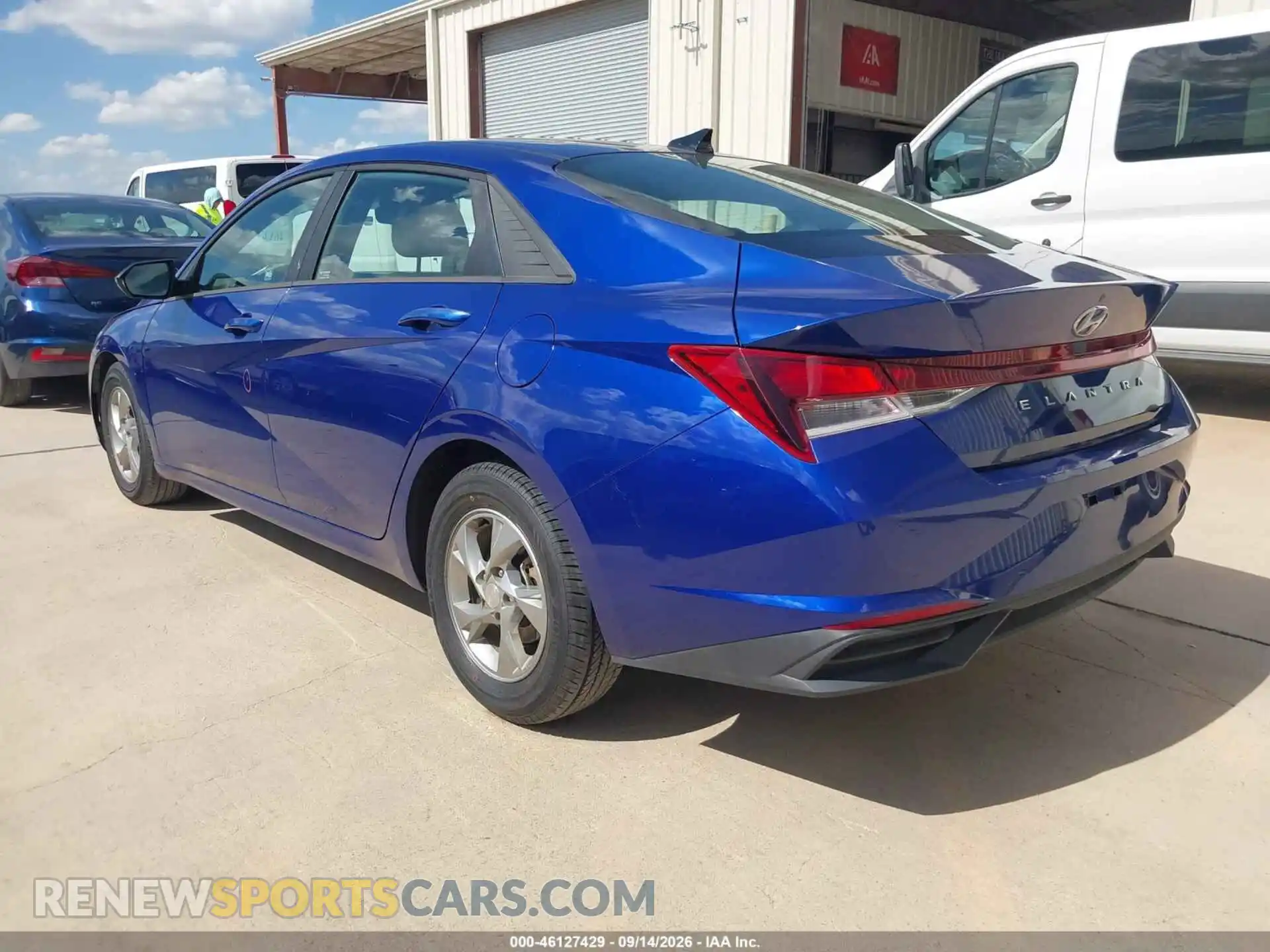 3 Фотография поврежденного автомобиля 5NPLL4AGXMH047052 HYUNDAI ELANTRA 2021