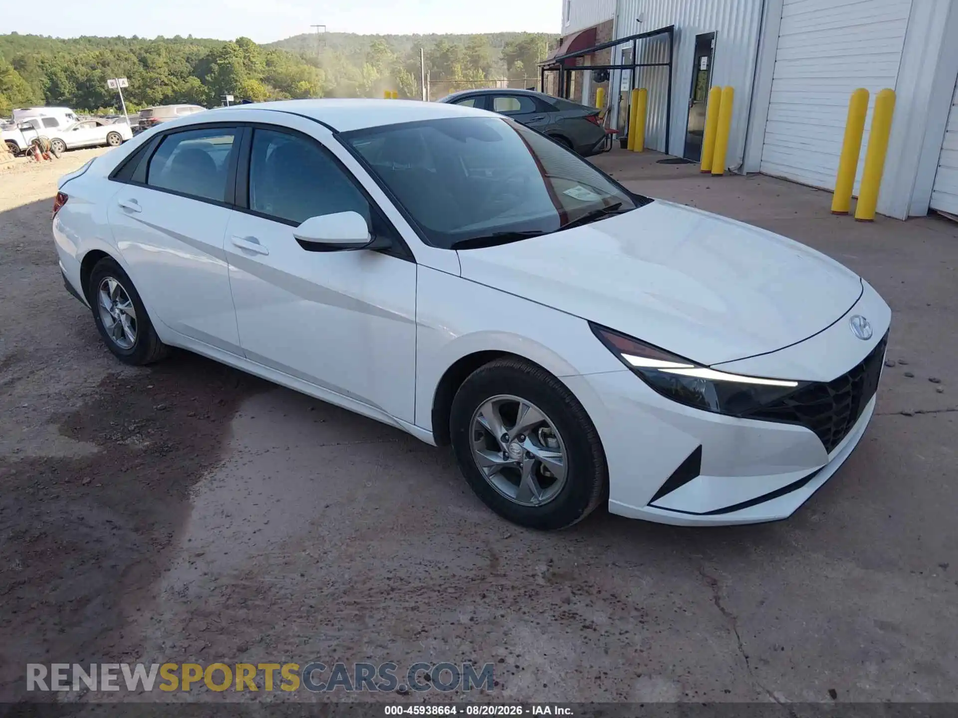 1 Photograph of a damaged car 5NPLL4AGXMH048170 HYUNDAI ELANTRA 2021