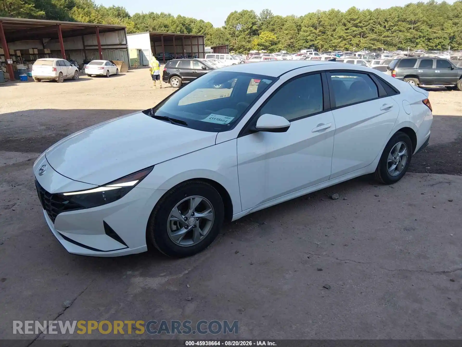 2 Photograph of a damaged car 5NPLL4AGXMH048170 HYUNDAI ELANTRA 2021