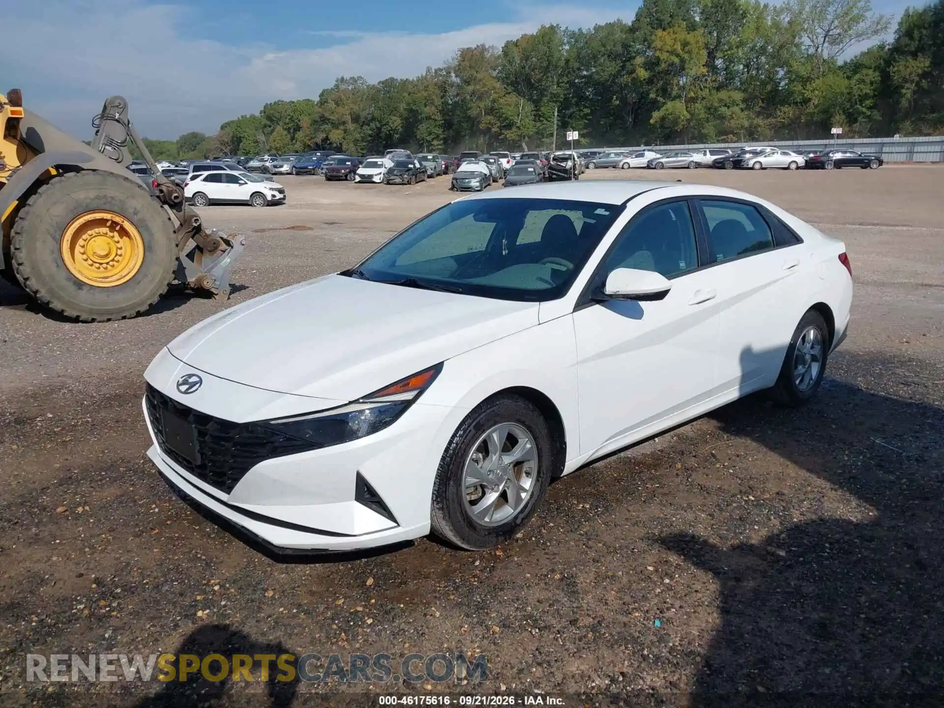2 Photograph of a damaged car 5NPLL4AGXMH049545 HYUNDAI ELANTRA 2021