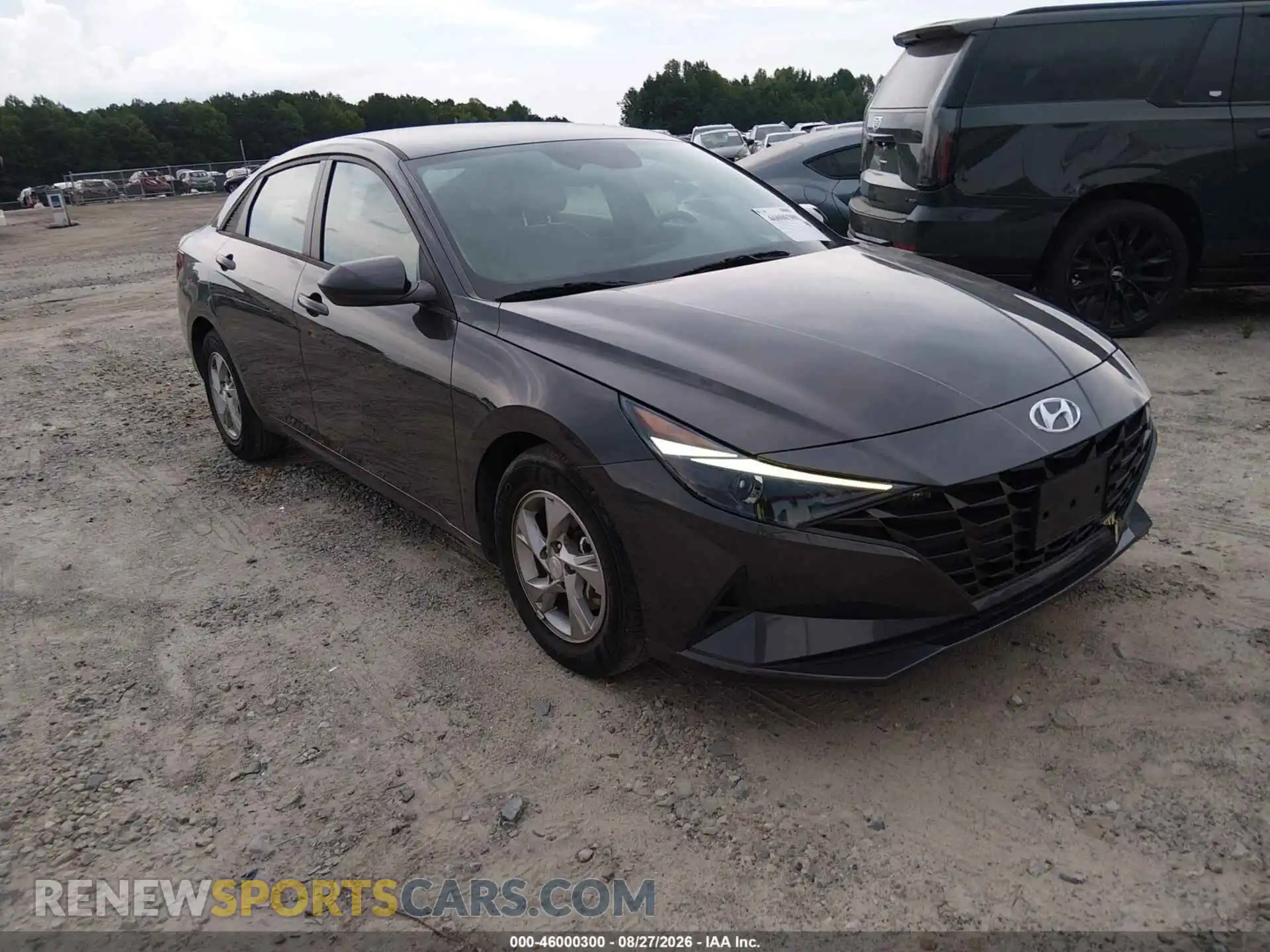 1 Photograph of a damaged car 5NPLL4AGXMH049934 HYUNDAI ELANTRA 2021