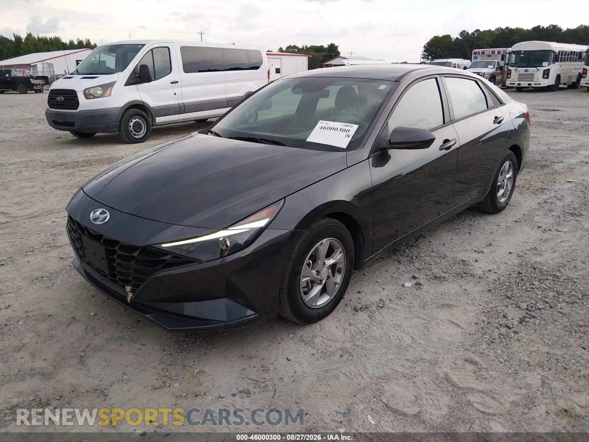 2 Photograph of a damaged car 5NPLL4AGXMH049934 HYUNDAI ELANTRA 2021