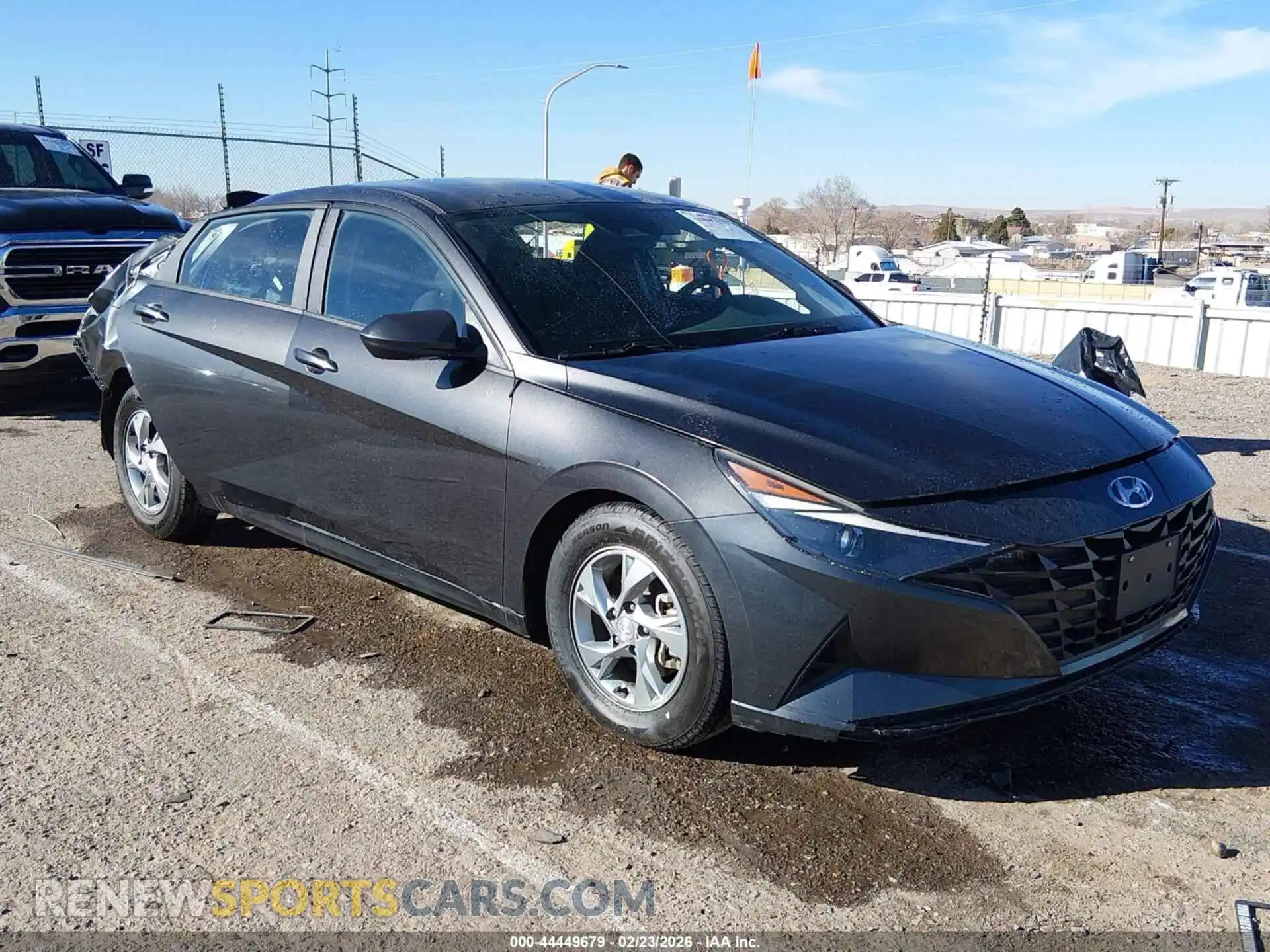 1 Photograph of a damaged car 5NPLL4AGXMH050114 HYUNDAI ELANTRA 2021