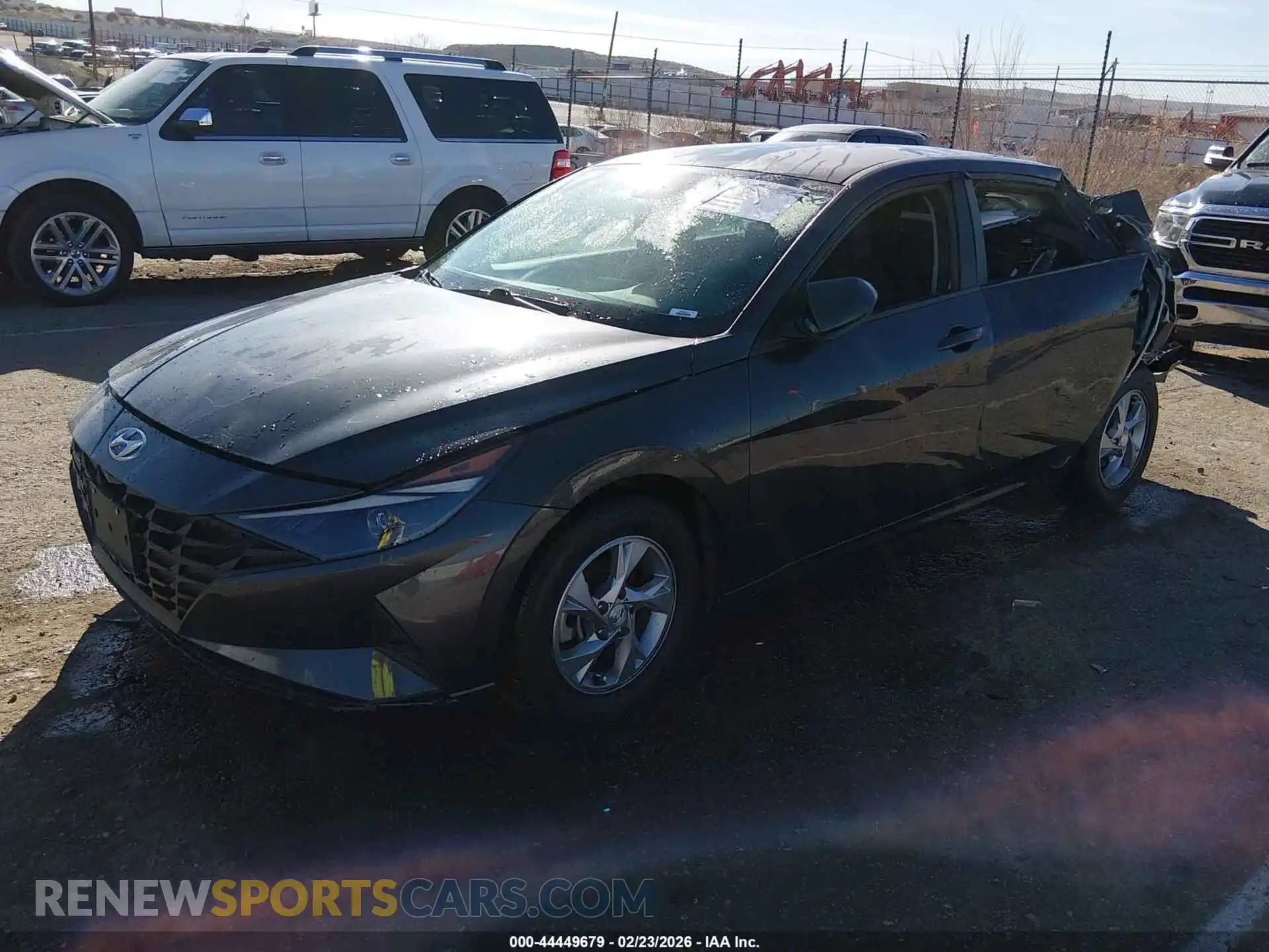 2 Photograph of a damaged car 5NPLL4AGXMH050114 HYUNDAI ELANTRA 2021