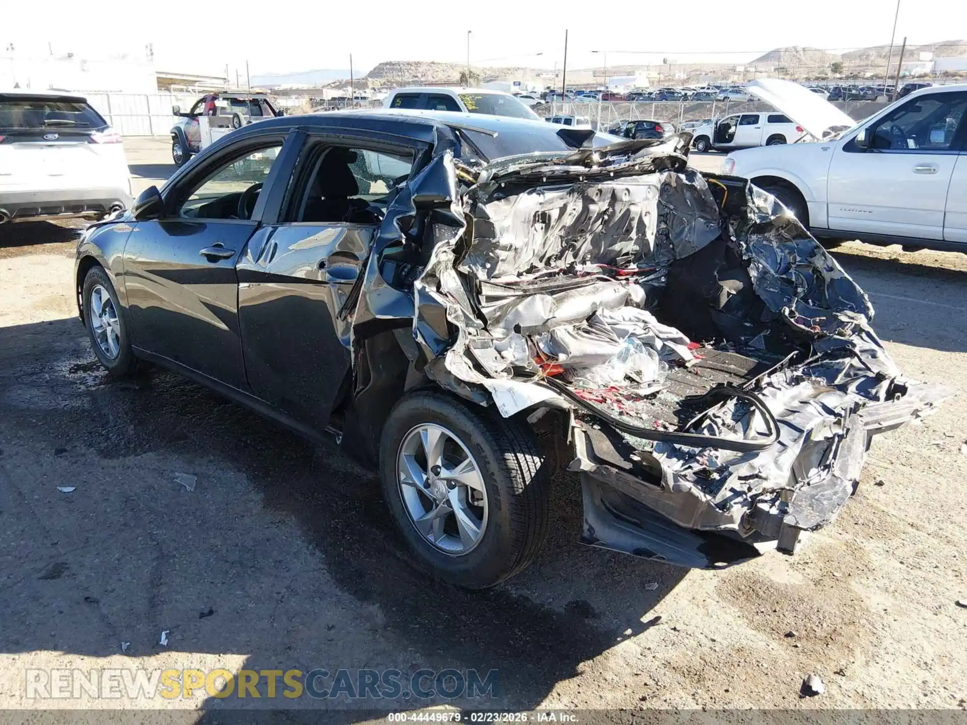3 Photograph of a damaged car 5NPLL4AGXMH050114 HYUNDAI ELANTRA 2021