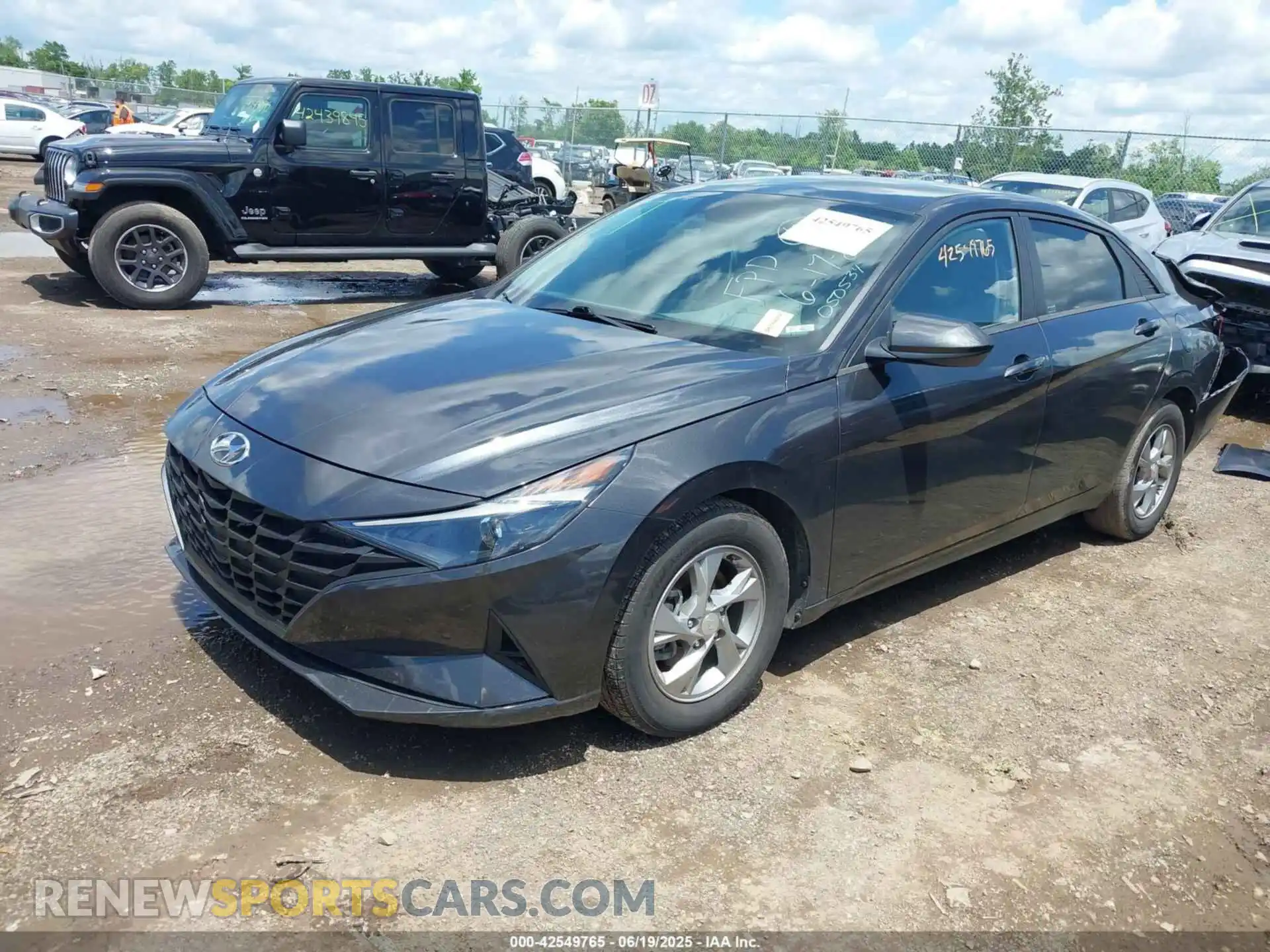 2 Photograph of a damaged car 5NPLL4AGXMH050534 HYUNDAI ELANTRA 2021