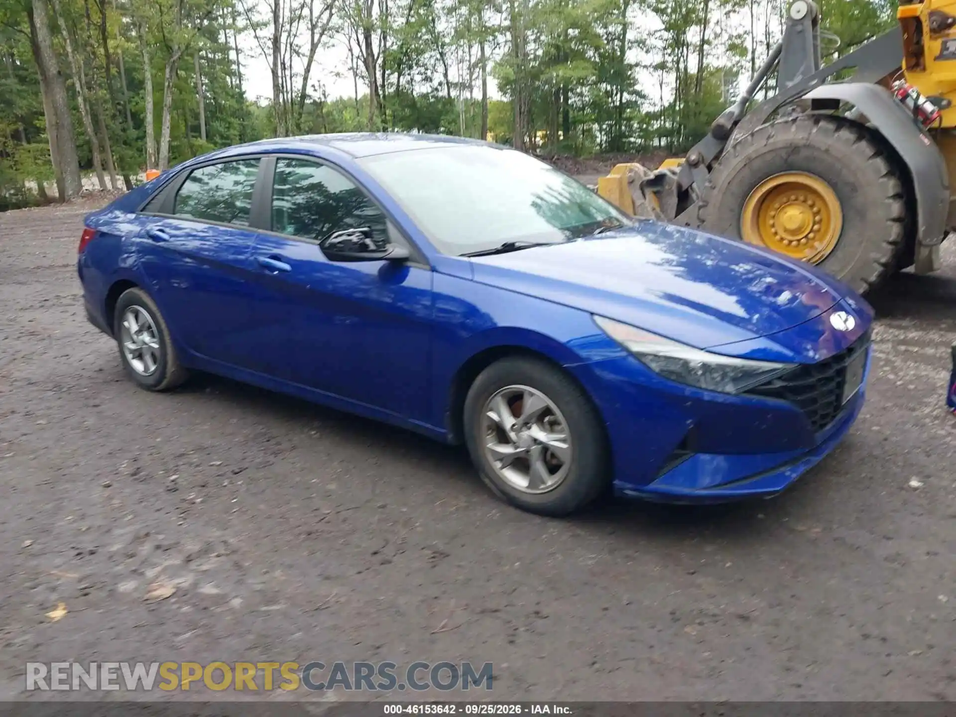 1 Photograph of a damaged car 5NPLL4AGXMH052672 HYUNDAI ELANTRA 2021