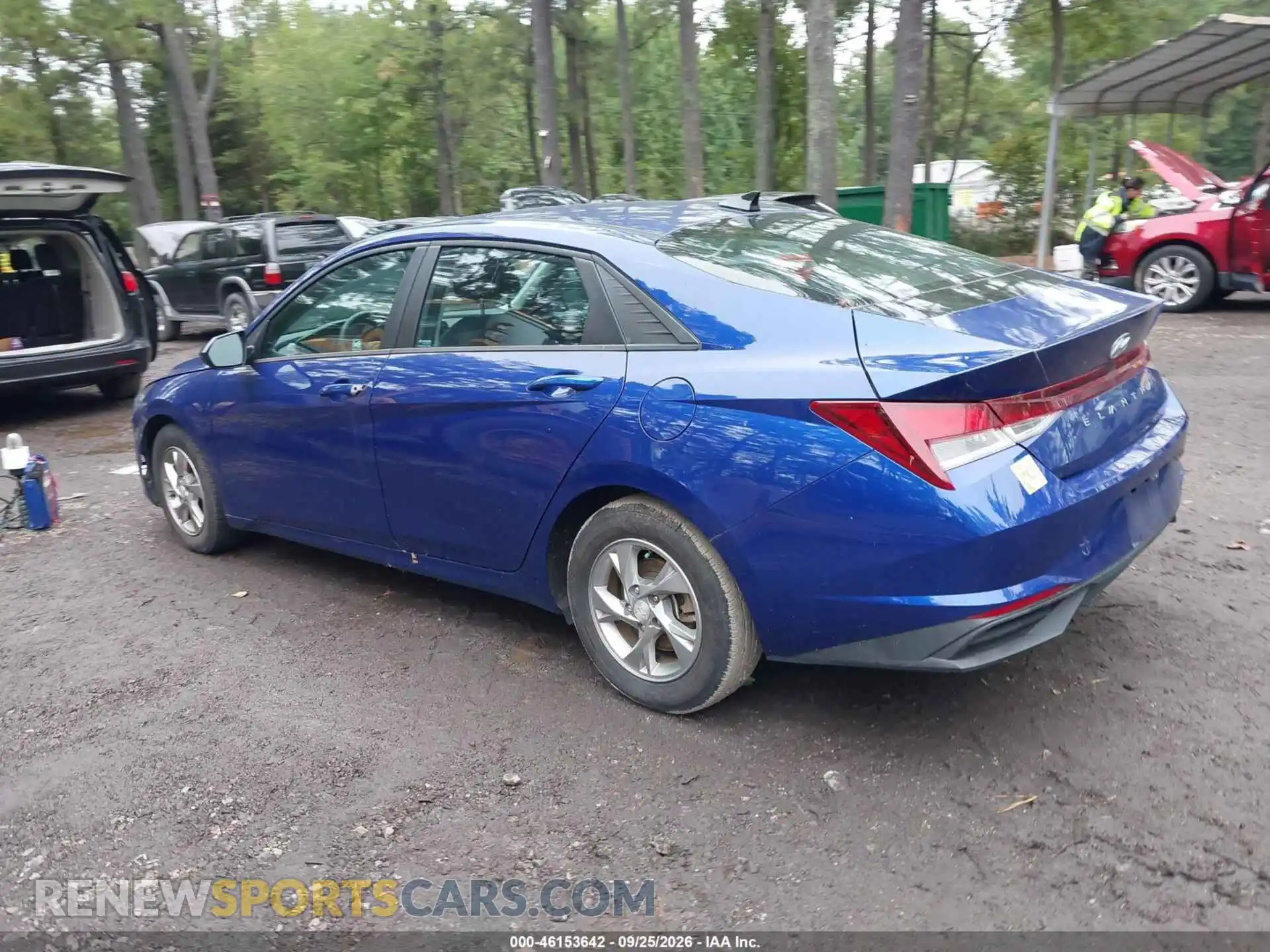 3 Photograph of a damaged car 5NPLL4AGXMH052672 HYUNDAI ELANTRA 2021