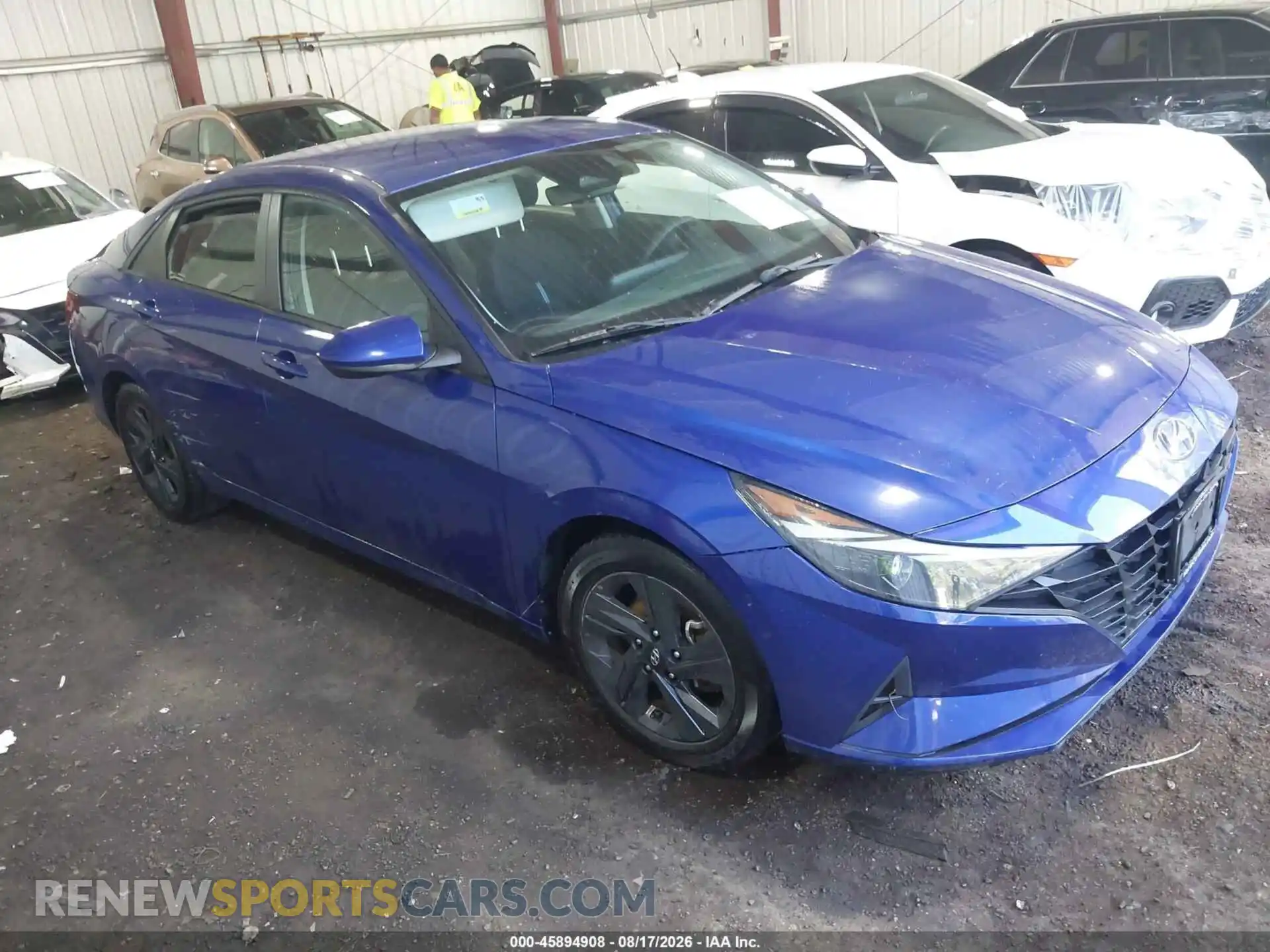 1 fotografías del automóvil dañado 5NPLM4AG0MH021380 HYUNDAI ELANTRA 2021
