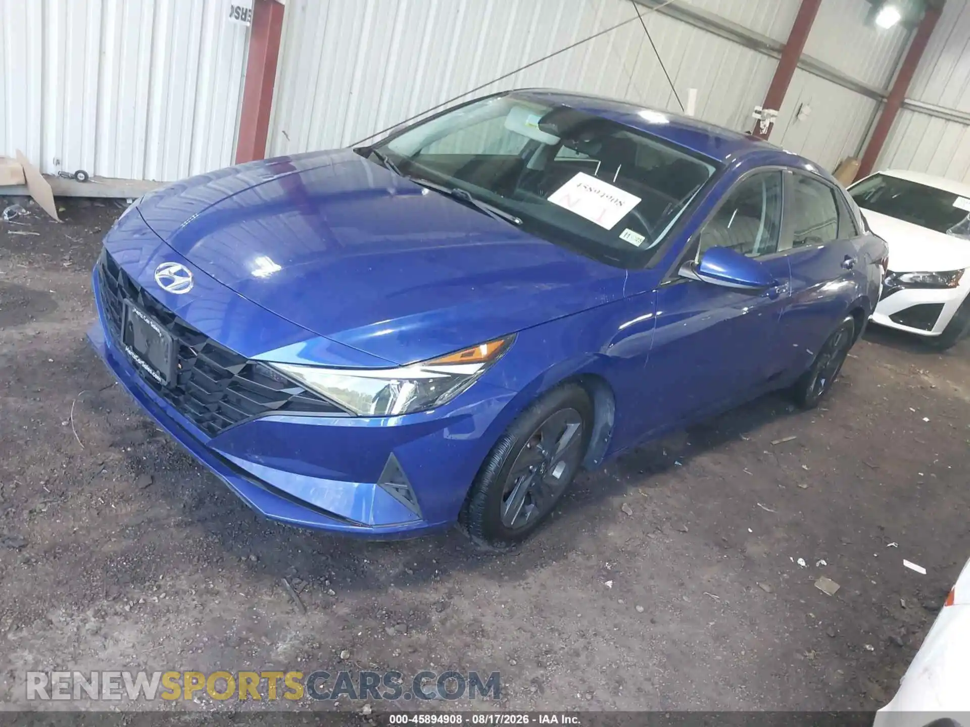 2 fotografías del automóvil dañado 5NPLM4AG0MH021380 HYUNDAI ELANTRA 2021