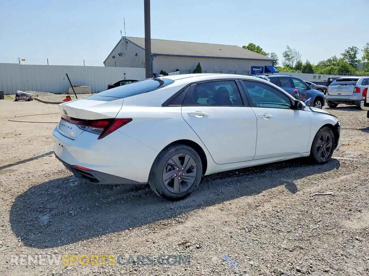 3 Photograph of a damaged car 5NPLM4AG0MH025025 HYUNDAI ELANTRA 2021