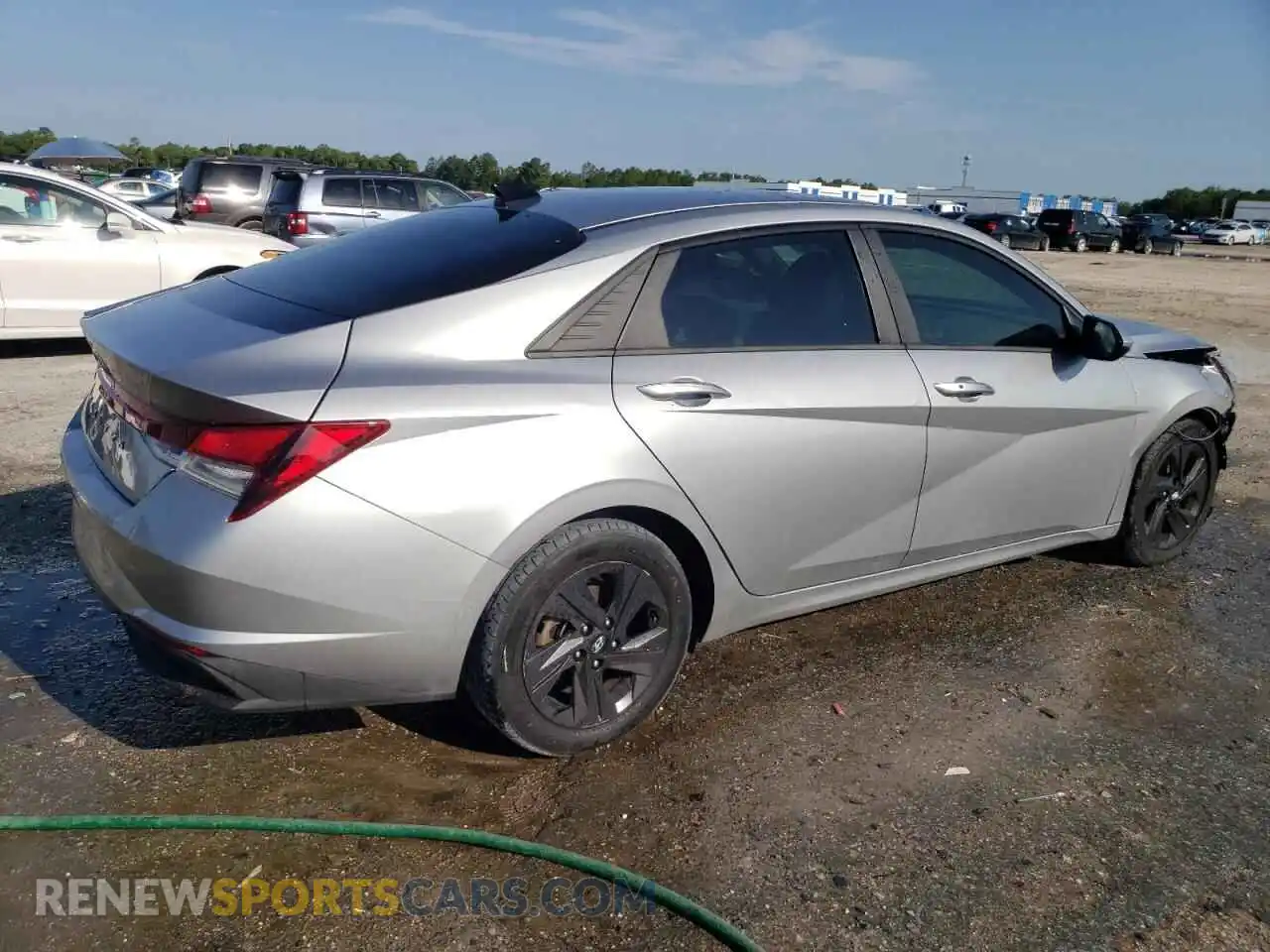 3 fotografías del automóvil dañado 5NPLM4AG0MH026966 HYUNDAI ELANTRA 2021