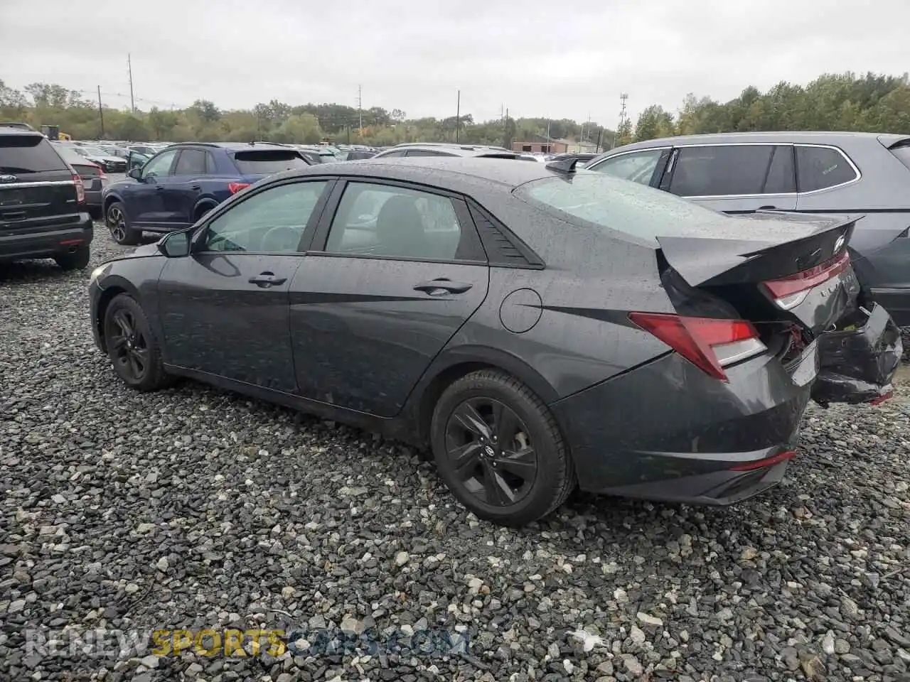 2 Photograph of a damaged car 5NPLM4AG0MH034212 HYUNDAI ELANTRA 2021