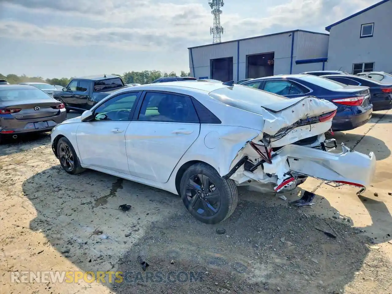 2 Photograph of a damaged car 5NPLM4AG0MH035179 HYUNDAI ELANTRA 2021