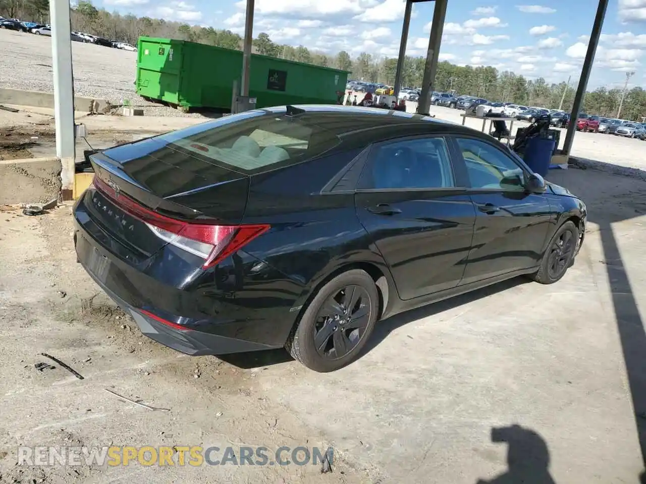 3 Photograph of a damaged car 5NPLM4AG0MH036025 HYUNDAI ELANTRA 2021