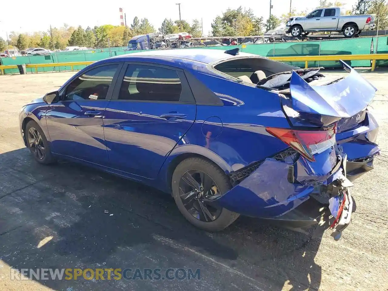 2 Photograph of a damaged car 5NPLM4AG1MH000313 HYUNDAI ELANTRA 2021