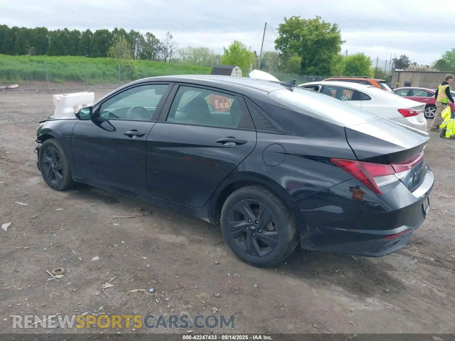 3 Фотография поврежденного автомобиля 5NPLM4AG1MH001123 HYUNDAI ELANTRA 2021