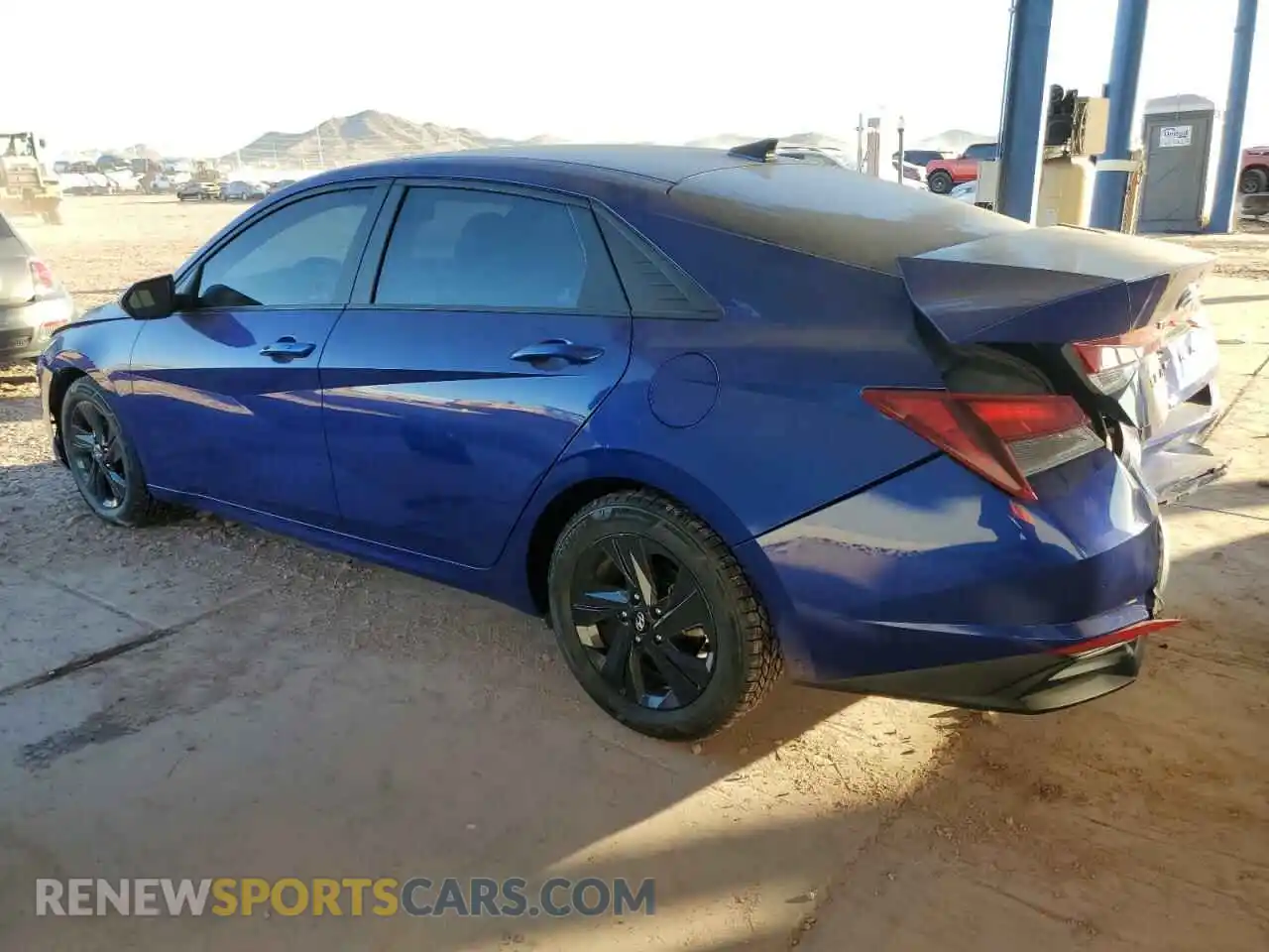 2 Photograph of a damaged car 5NPLM4AG1MH003776 HYUNDAI ELANTRA 2021